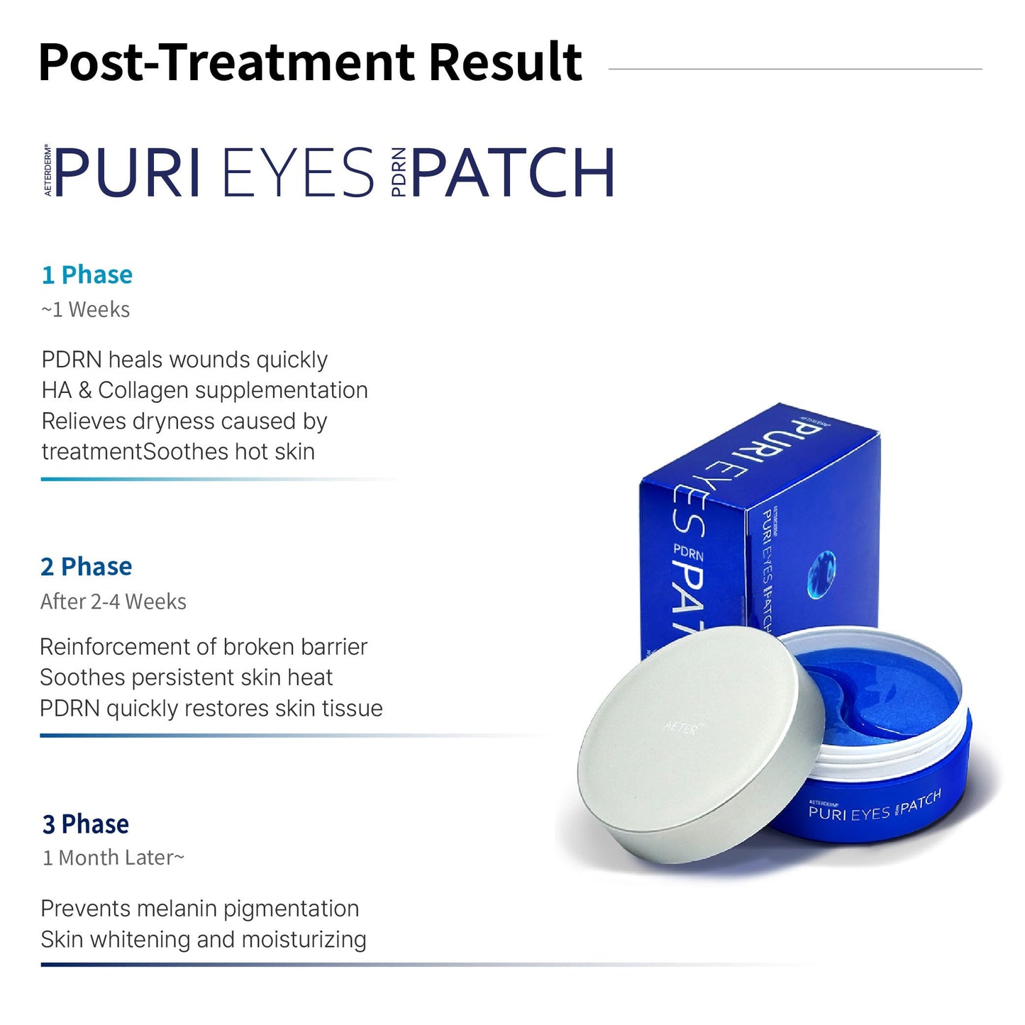 AETERDERM PURI EYES PDRN PATCH