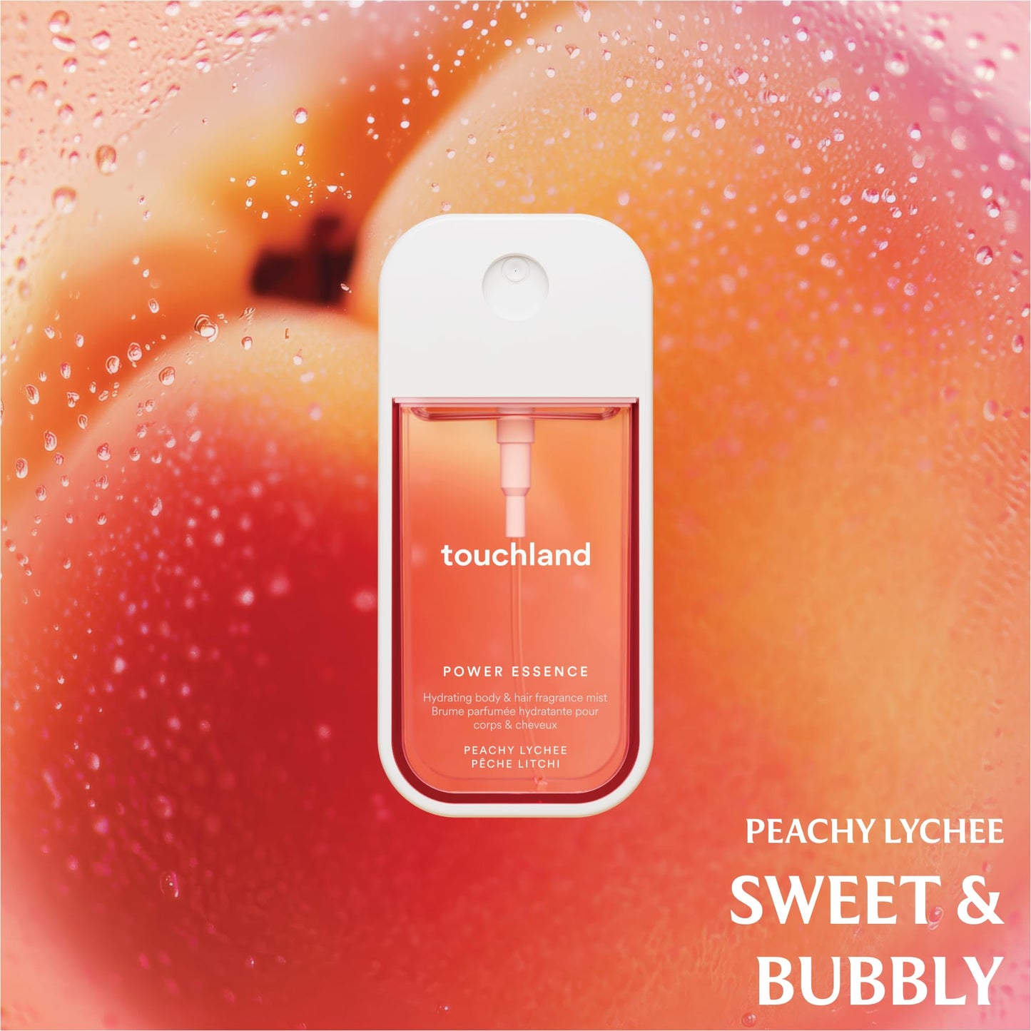 Touchland Fruity Crush Hydrating Hand Sanitizer & Body Mist Set Travel Size