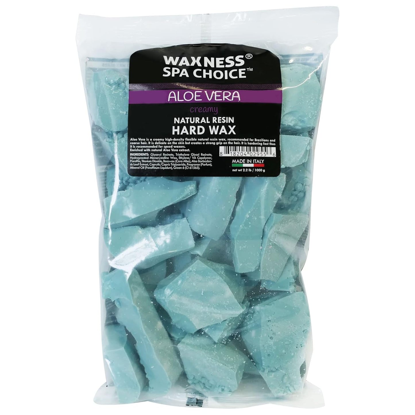 Aloe Vera Hard Wax Beads - 2.2 lb (1 kg) for Smooth, Pain-Free Hair Removal