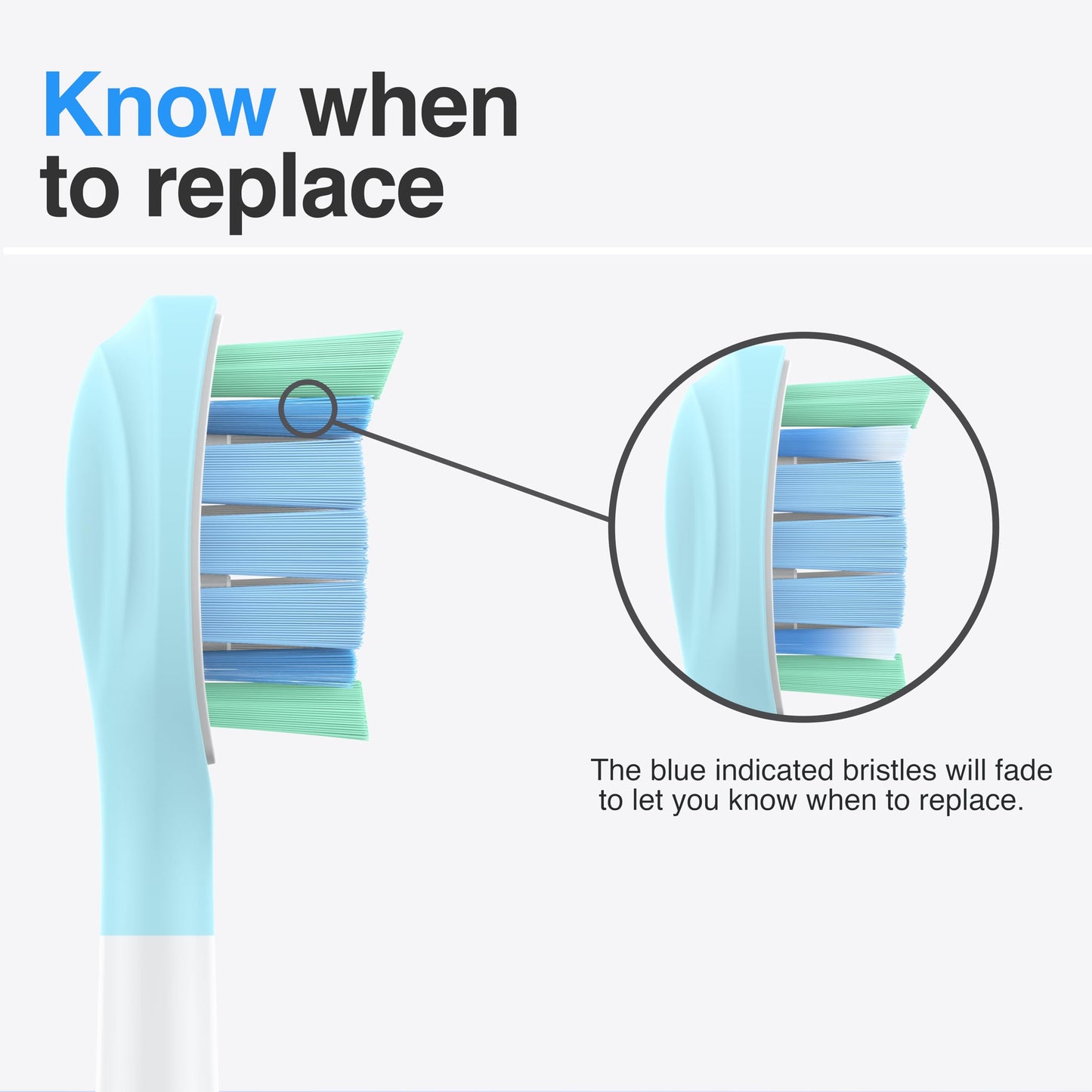 Replacement Toothbrush Heads for Philips Sonicare Replacement Heads C3,A3,4100,Electric Replacement Brush Heads for Phillips Sonicare Toothbrush C3,4100,A3,W,for Philips Sonic Care Brush,12 Pack