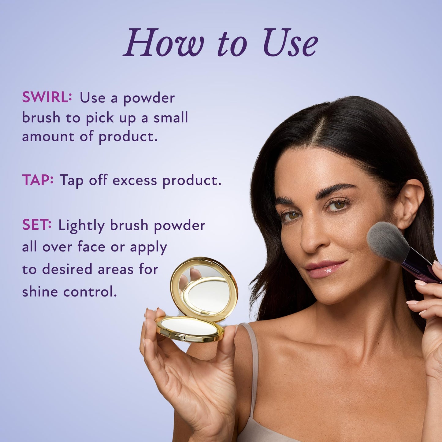 Westmore Beauty 3-in-1 Photo Finishing Powder – Translucent Pressed Powder Blurs Pores, Controls Shine & Sets Makeup for a Flawless, Matte Finish – Lightweight Formula in Universal Shade – 0.26 oz