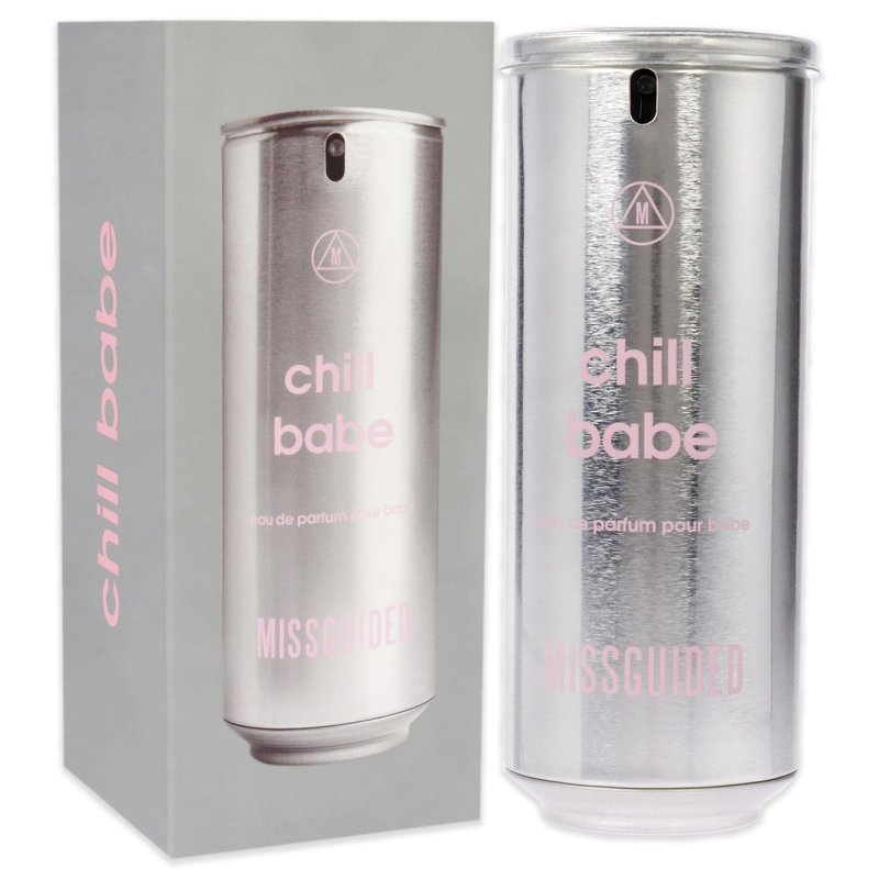 Missguided Chill Babe - Chypre Floral Fragrance For Women - Opens With Notes Of Sorbet, Citruses And Pear - Middle Notes Of Rose, Cyclamen And Jasmine - Exotic Incense Fusion - Edp Spray - 2.7 Oz