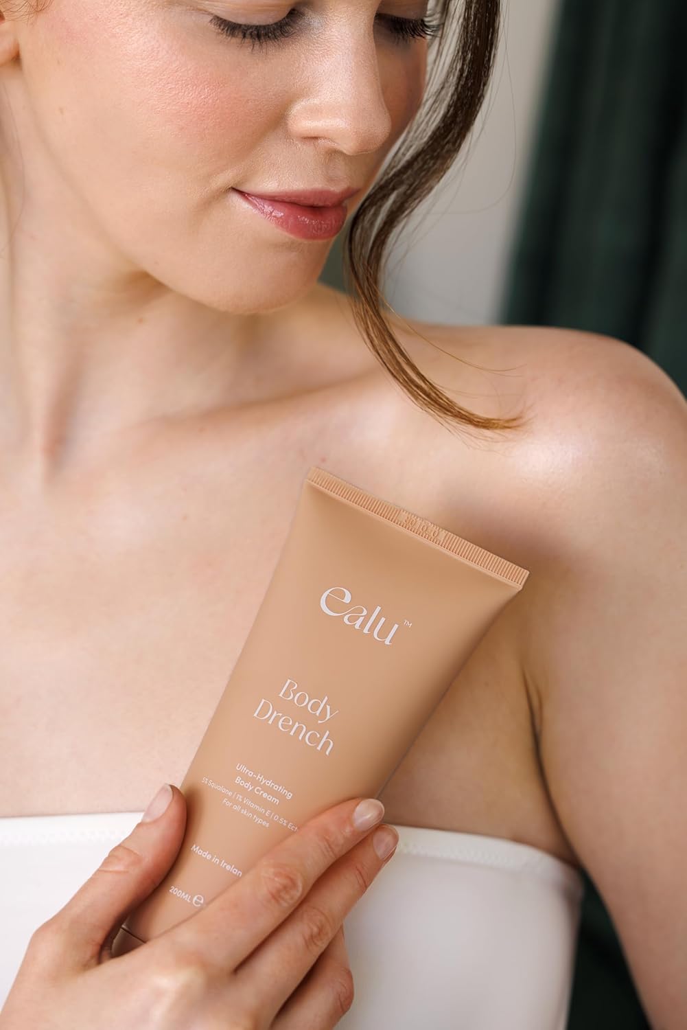 Ultra-Hydrating Body Cream - Deep Hydration with 5% Squalane & Vitamin E | Jasmine & Coconut Scent, Vegan & Cruelty-Free