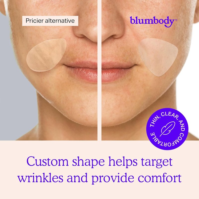 Face Wrinkle Patches - Mini Anti-Wrinkle Facial Patches for Eyes, Mouth & Forehead | 160 Non-Silicone Patches