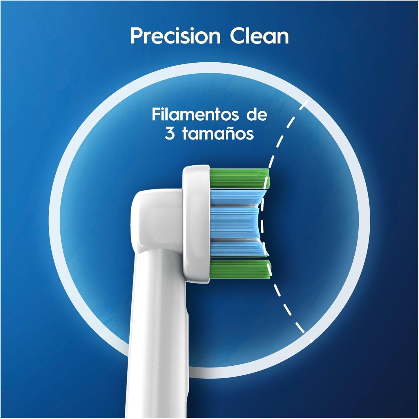 Oral-B Precision Clean Brush Heads - CleanMaximiser Bristles | Pack of 8
