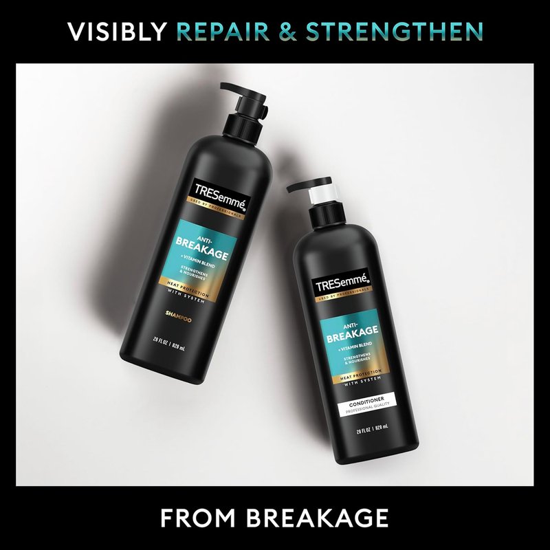 TRESemmé Anti-Breakage Conditioner - Strengthens & Nourishes Damaged Hair | 28 Fl Oz