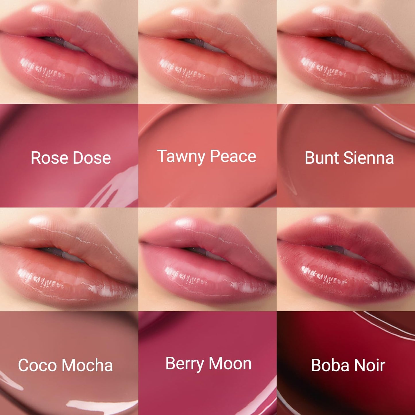 JUNG SAEM MOOL LIP-PRESSION Metal Serum Gloss | Hydrating Tinted Lip Balm with a Hygiene Precision Metal Applicator & Serum Infused Ingredients, Korean Lip Plumper Gloss (Barbiemuse)