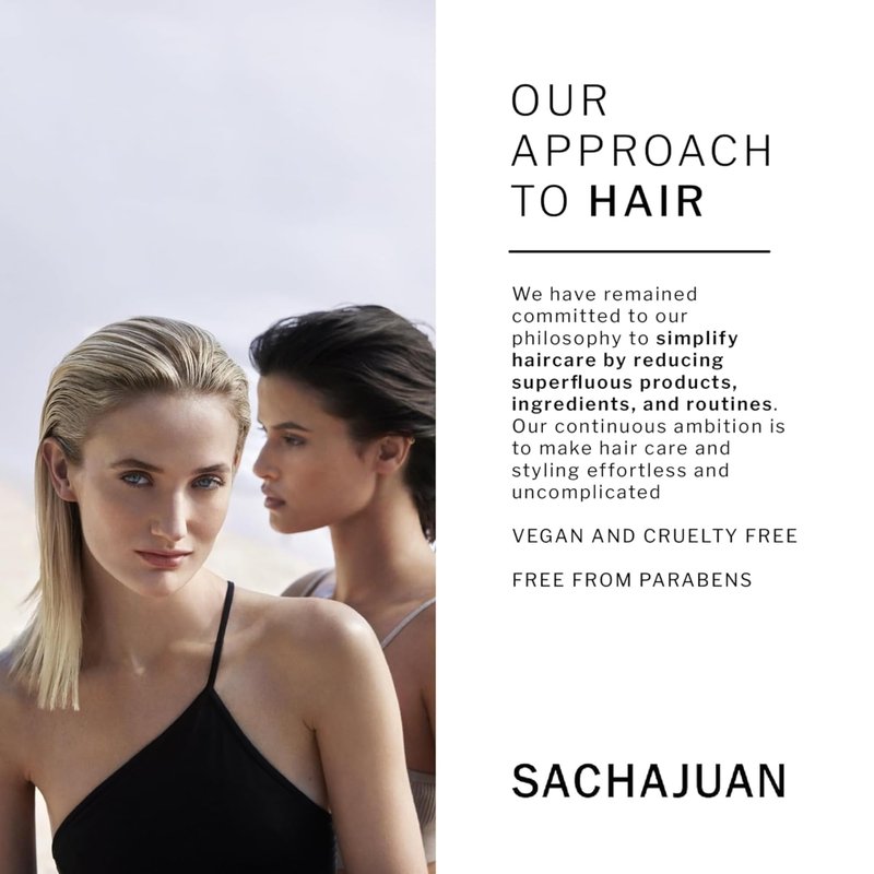 SACHAJUAN Ocean Mist Sea Salt Spray | Professional Texturizing Spray for Effortless Beach Waves | Instant Volume & Body with Matte Finish | Ocean Silk Technology | 5.1 fl oz