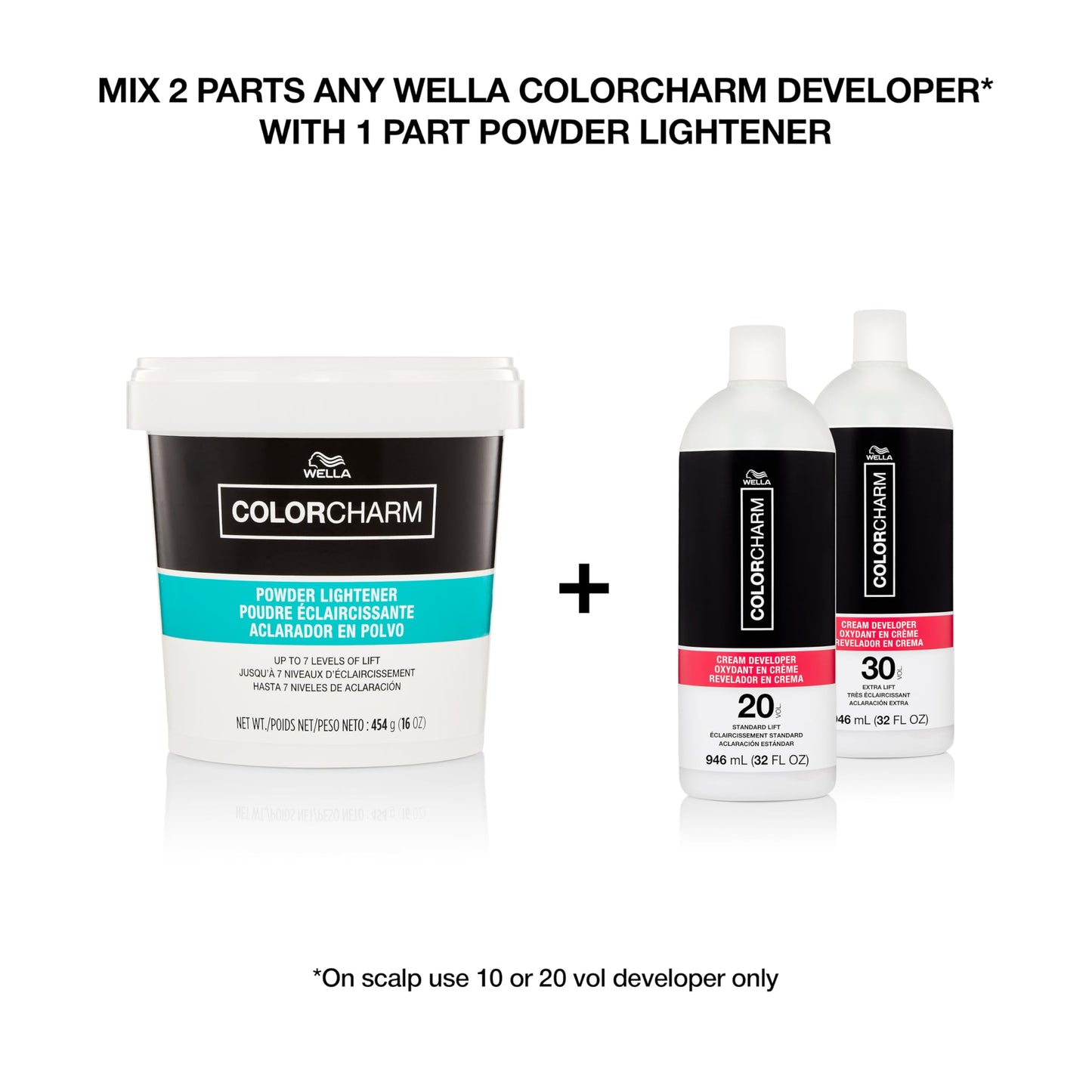 COLORCHARM Cream Hair Color Developer | 40 Volume | For Optimal Gray Blending and Rich Multi-Dimensional End Results | 4 Fl Oz