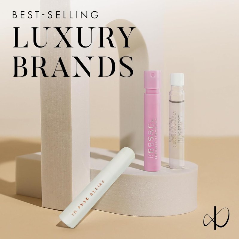 Infinite Scents Perfume & Cologne Samples – 12 Designer Fragrances (6 for Men, 6 for Women) His & Hers Discovery Set