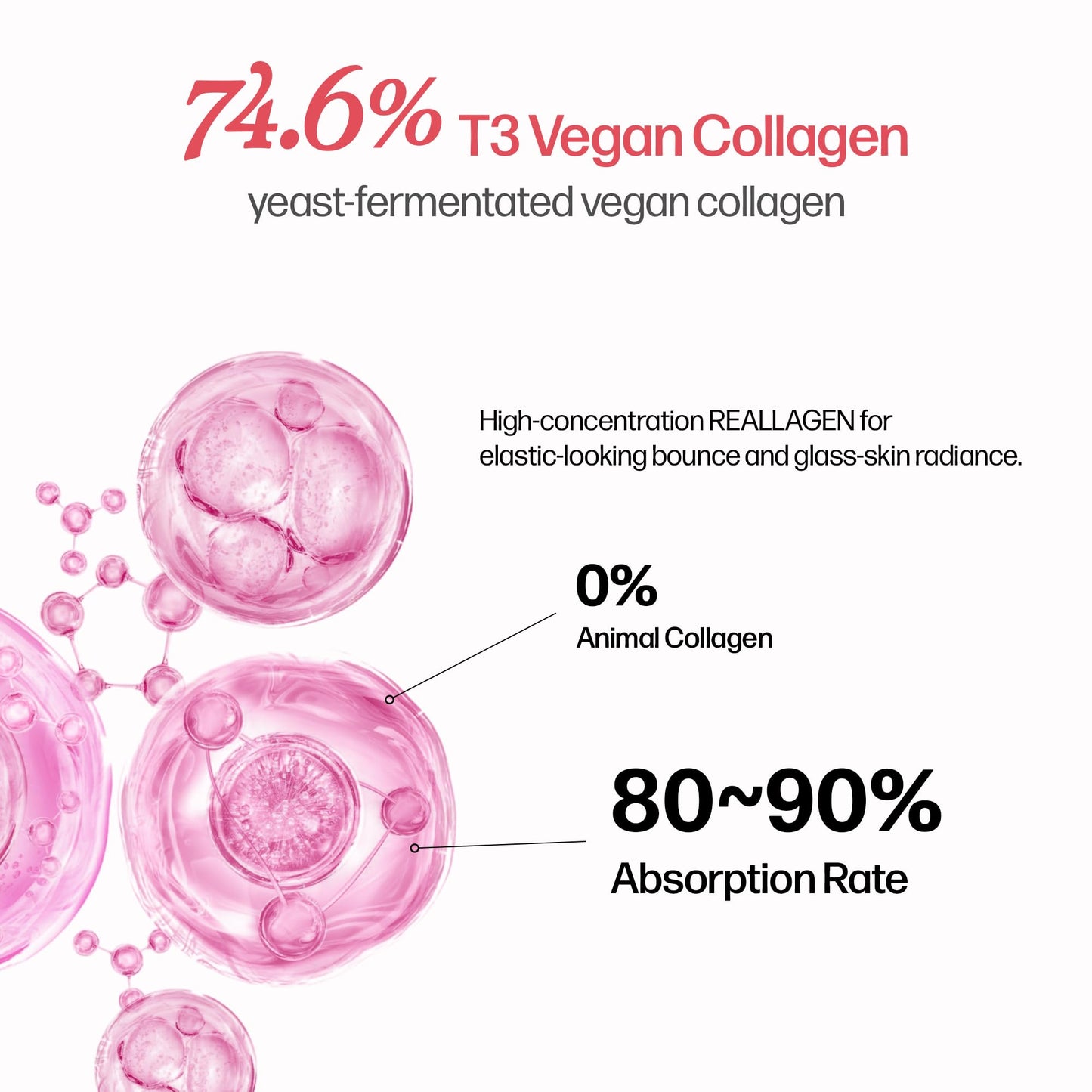 PESTLO Baby Collagen Glow Mask - Korean Peel Off Facial Mask Infused with Reallagen/T3 Vegan Collagen, Aginon, Volufiline for Hydrating, Firming, Glow, Glass Skin | Optional Overnight Use, 1.69 fl.oz
