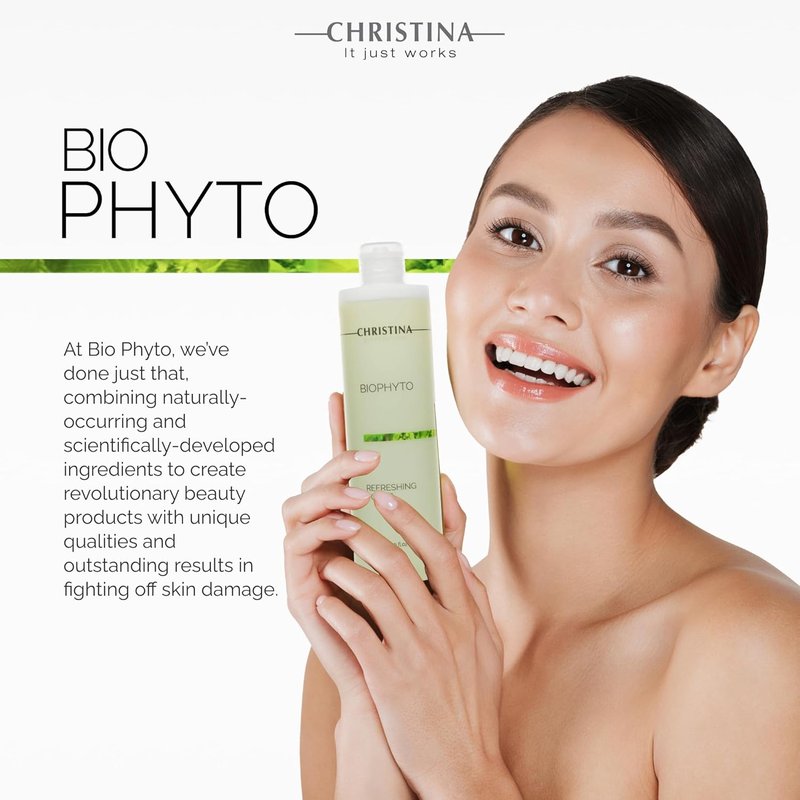 Christina Biophyto Hydrating Toner - Bio-Astringent Complex & Ginger Extract | 300ml for Itch & Redness Relief