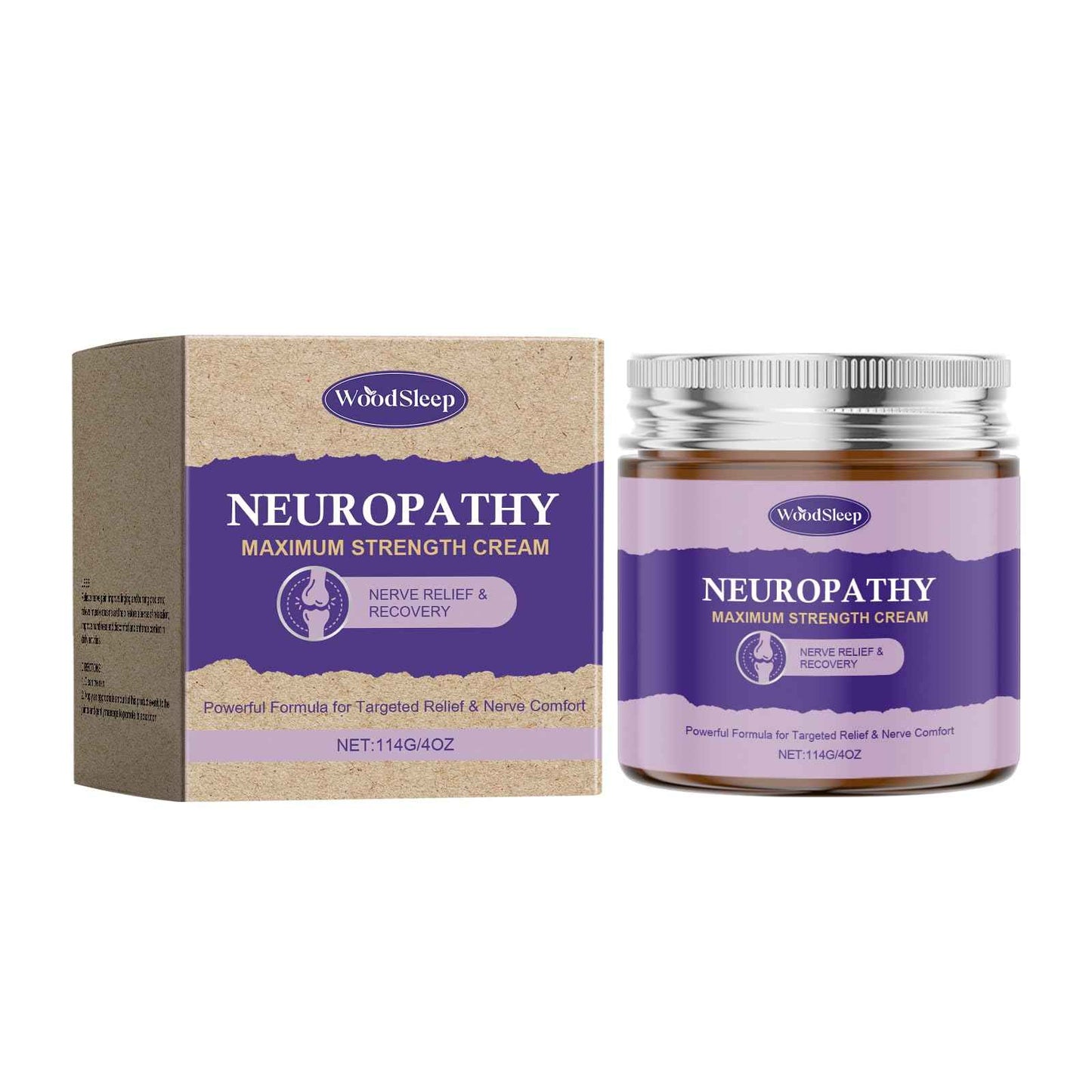 HATIKY Neuropathy Cream,Body Cream for Feet Magnesium Cream For Neuropathy Magnesium Body Butter Deeply Moisturizes Skin, Keep Soft Smooth