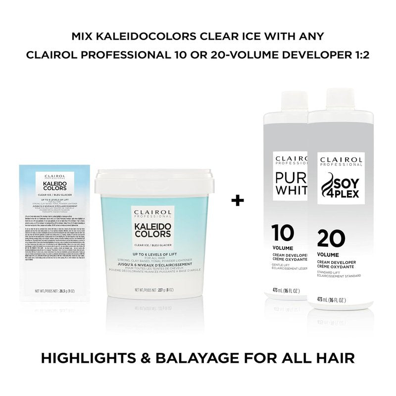 Clairol Professional Kaleidocolors Powder Lightener - Hair Highlights & Toning | 1 lb