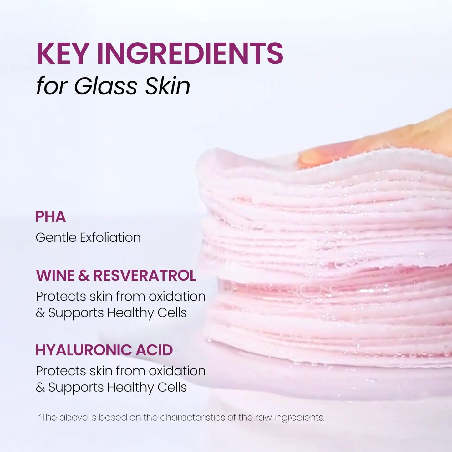 DERMALOGY by NEOGENLAB Bio-Peel Gauze Peeling Wine - 2-in-1 Physical + PHA Exfoliating Pads with Red Wine & Resveratrol for Firmer, Smoother, Glowing Skin, Korean Skin Care 30 Count