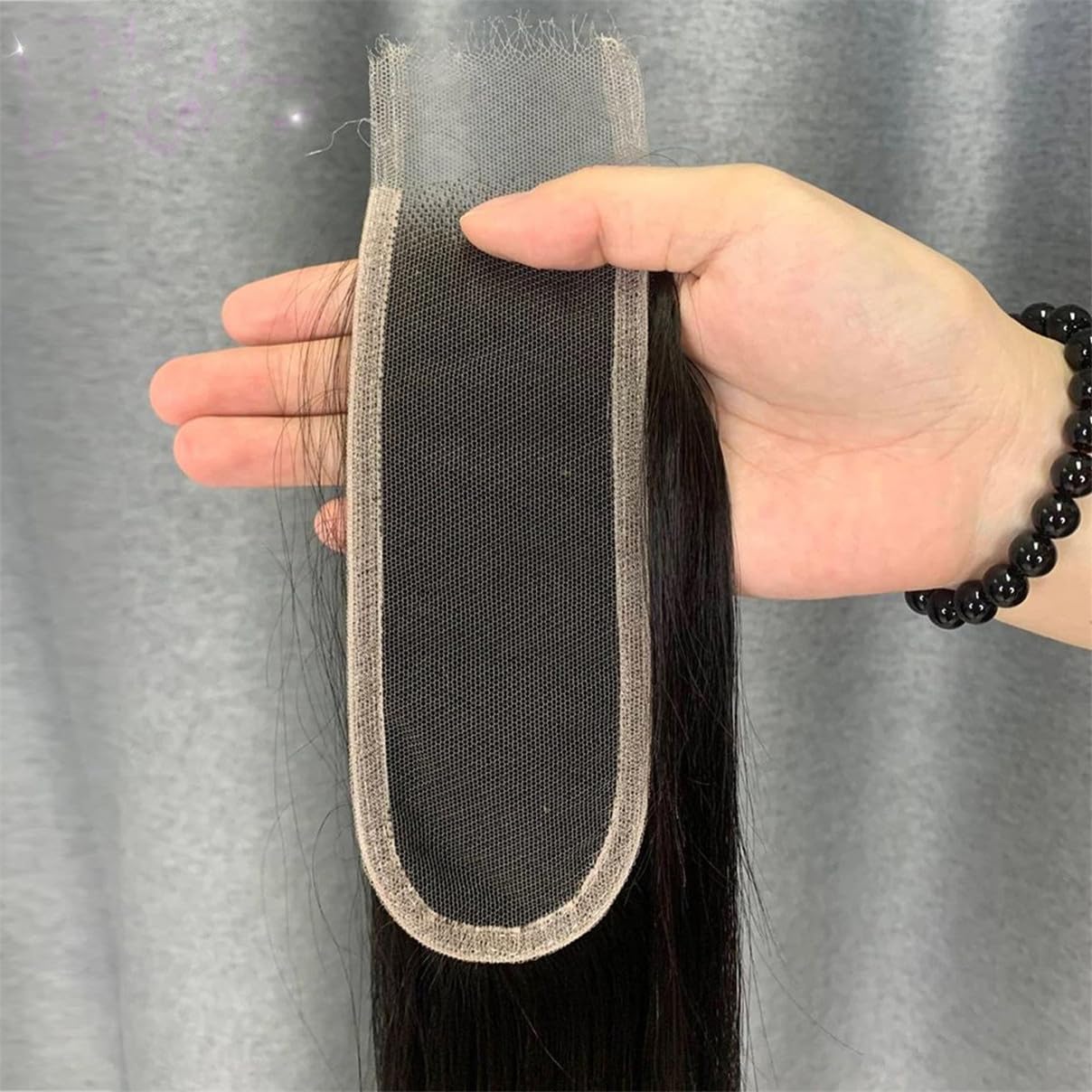 Brazilian Straight 2x6 Lace Closure 100% Unprocessed Human Virgin Hair Remy Pre-Plucked Hairline Natural Color Closure With Baby Hair (2x6 straight closure, 18inch)