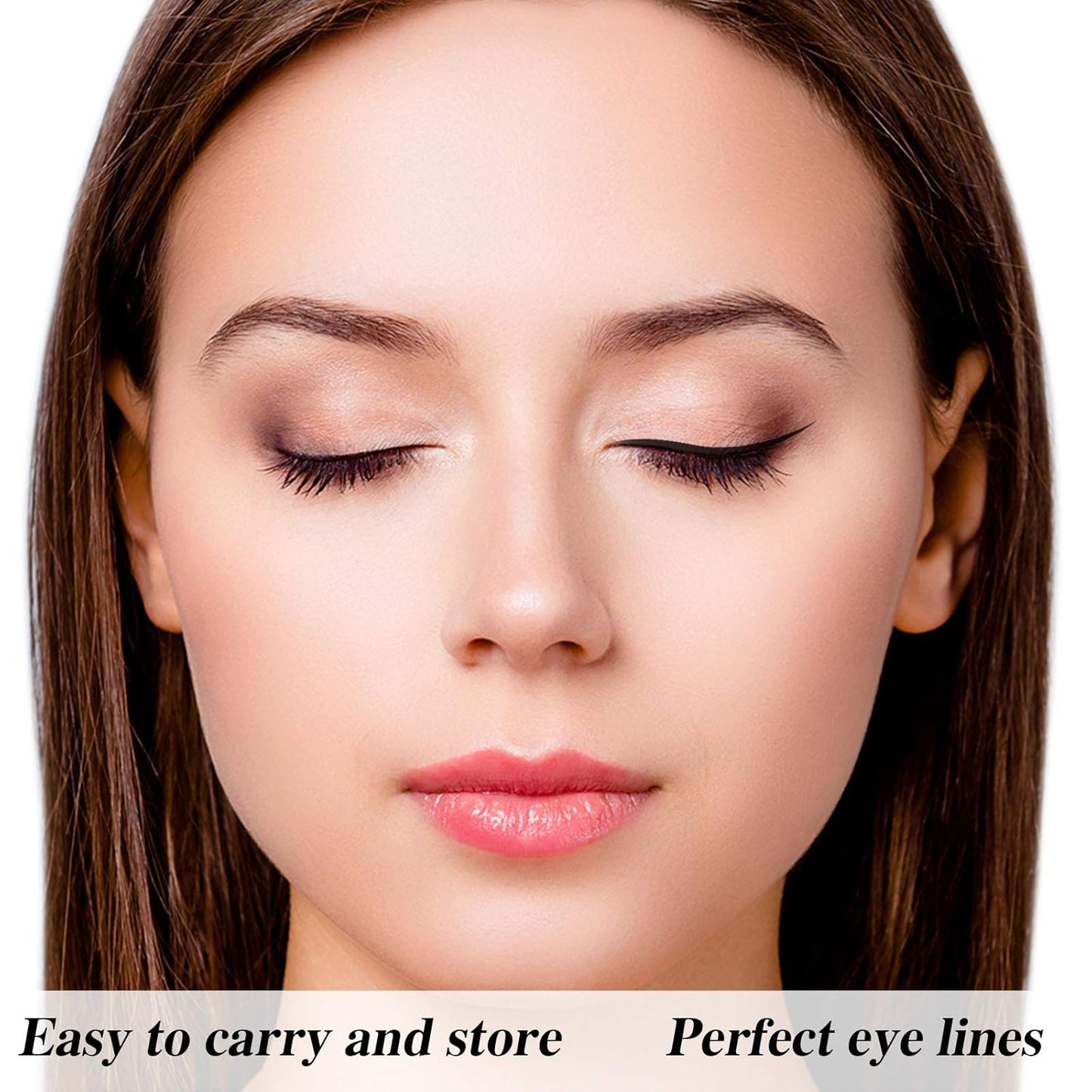 eBoot 100 Pack Disposable Eyeliner Brush Eyelash Serum Brushes Eyeshadow Applicator Eye Lash Wands Makeup Tool