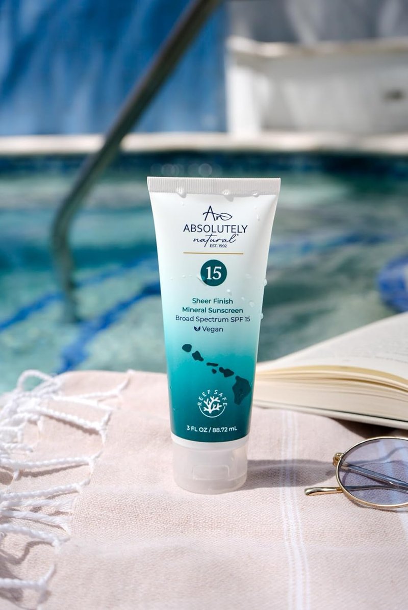 SPF 15 Mineral Sunscreen - Broad Spectrum Water-Resistant Lotion with Non-Nano Zinc Oxide & Vitamin E | 3 Oz