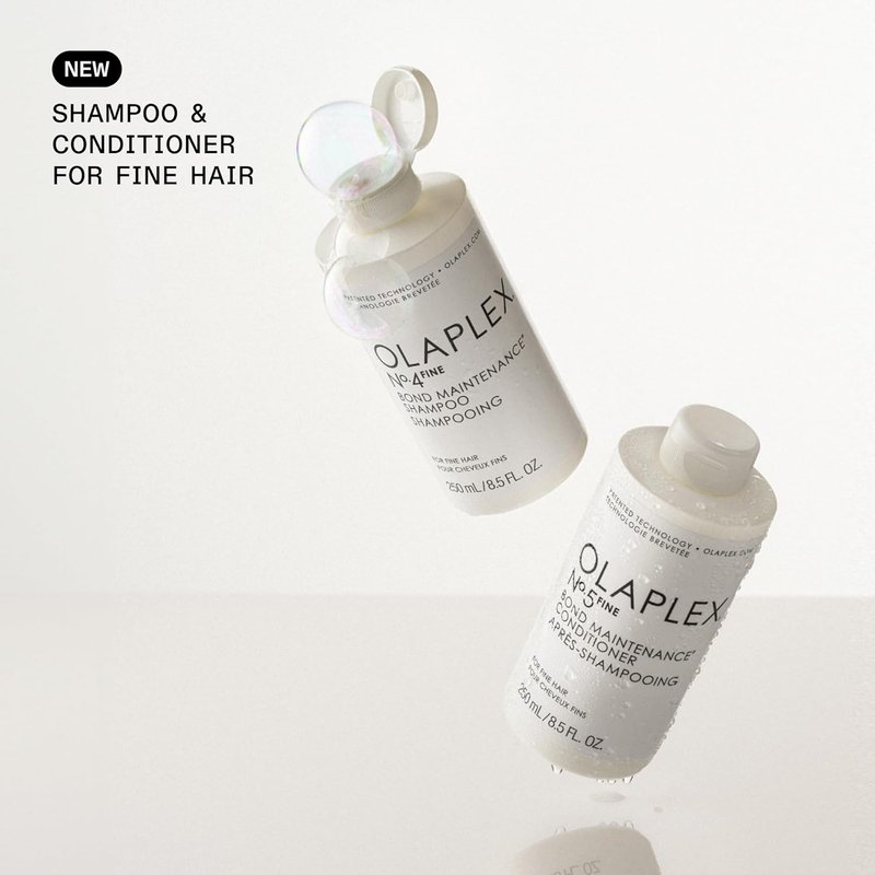 Olaplex Nº.5FINE Bond Maintenance Conditioner - Lightweight Volumizing Formula for All Hair Types | Repairs Damage & Prevents Breakage