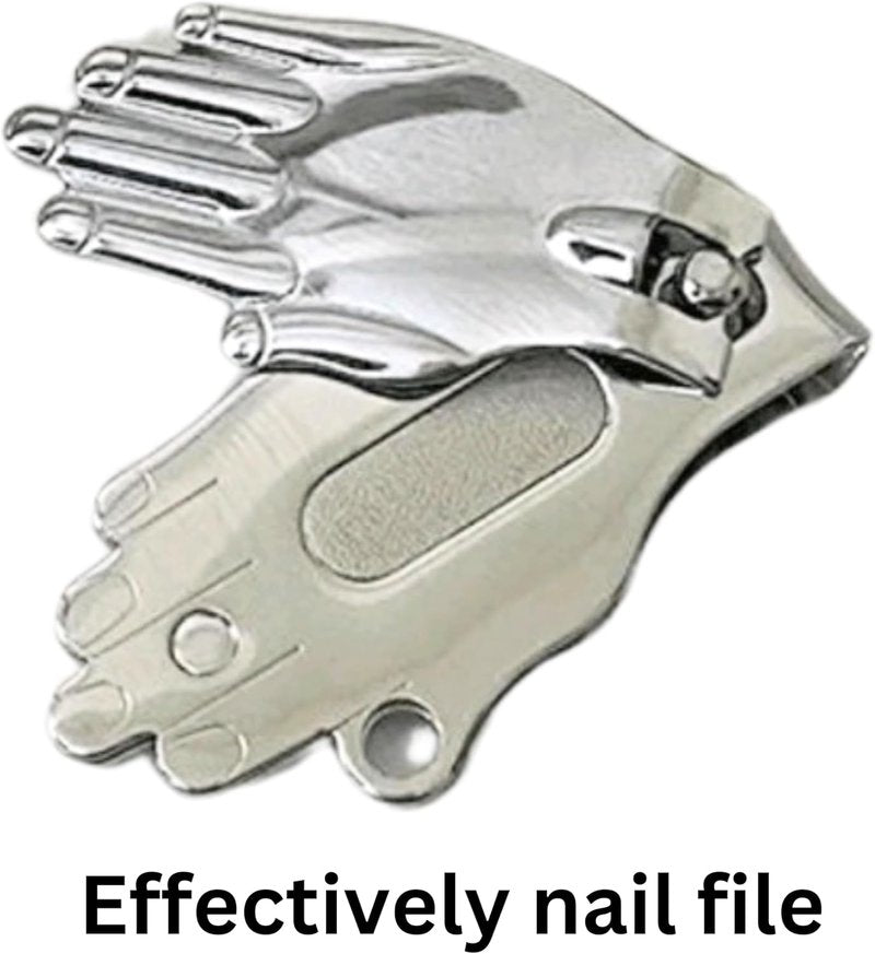 Mini Nail Clippers - Portable Finger Nail Clipper Keychain for Travel | Compact Design