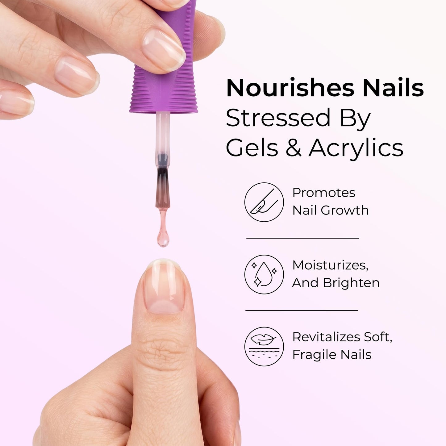 ORLY Nailtrition Nail Growth Treatment | Enhances Growth | Repairs Weak Nails | Improves Nail Health By Reducing Splits, Chips, Cracks (0.6fl oz)