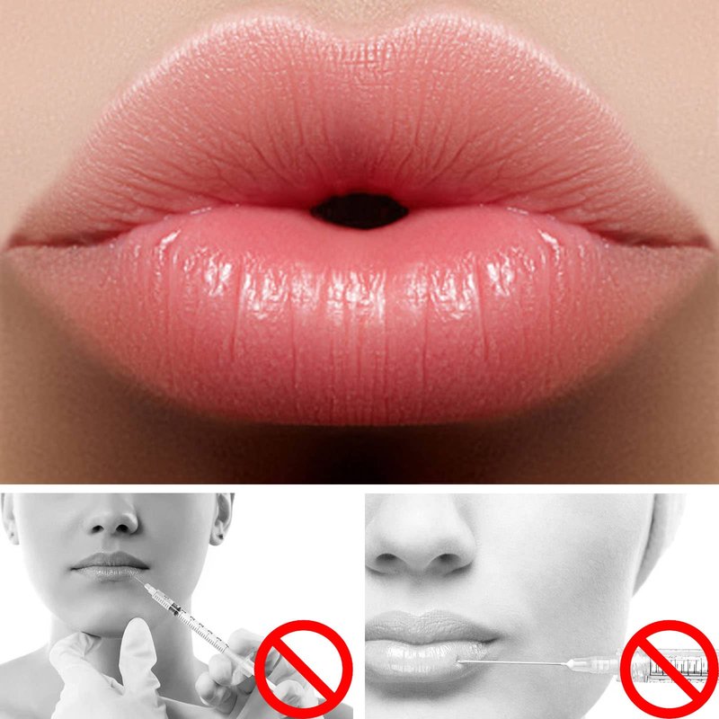 LAIKME Lip Plumper Extreme - Plumping Lip Gloss - Clear Lip Plump Gloss -Lip Enhancer Plumper - Lip Moisturizer for Dry Lips - Lip Filler Plumper - Volumize Lips Instantly for Thicker & Fuller Lips