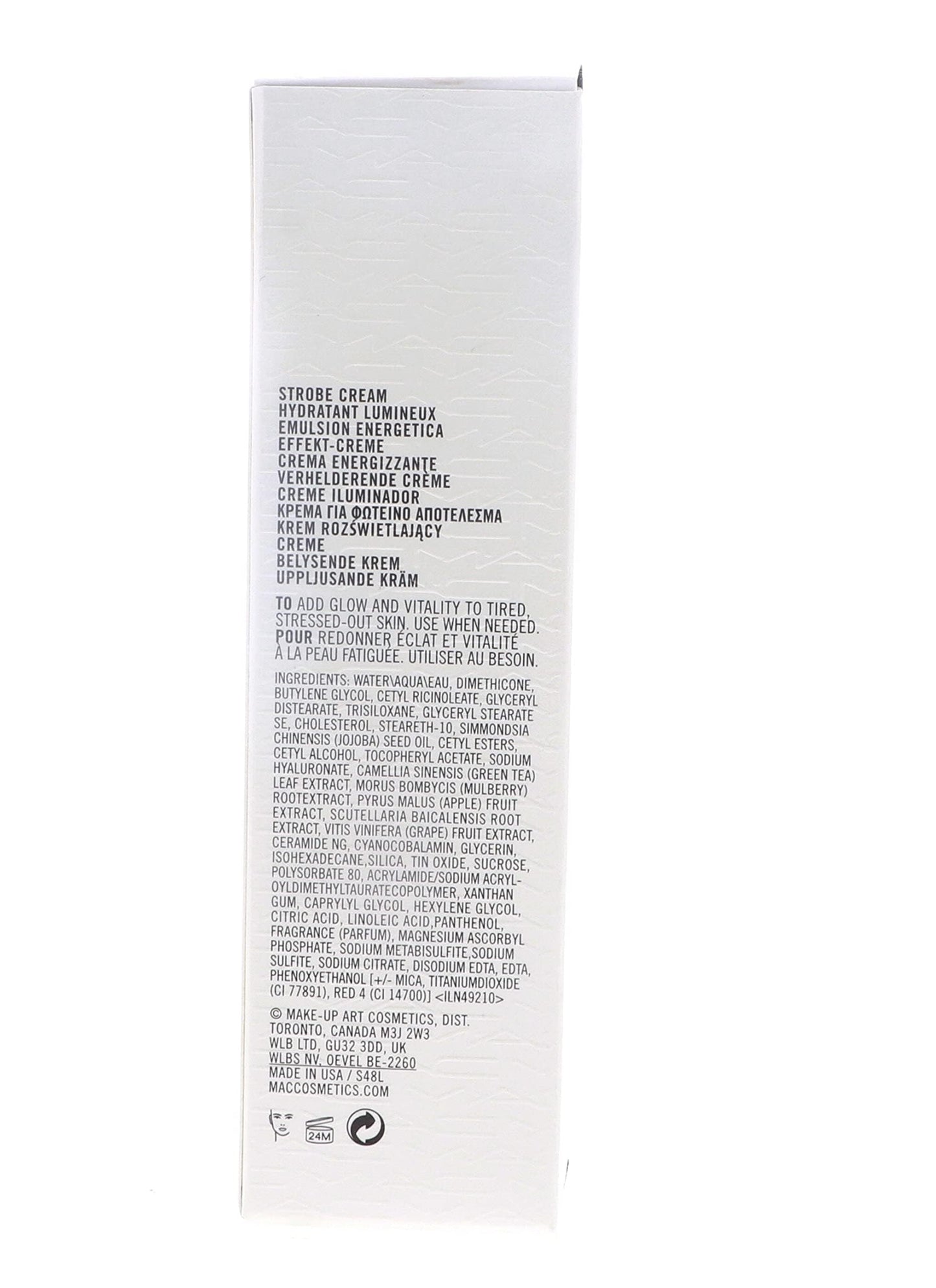 Strobe Cream - Pink Lite by MAC for Women - 1.7 oz Cream Packaging may vary