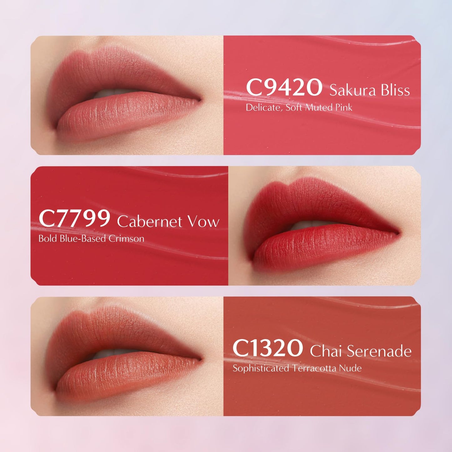 FLORASIS Blooming Rouge Soft Matte Love Lock Lipstick for Women Satin Matte Lipsticks (C1314 Maple Crush)