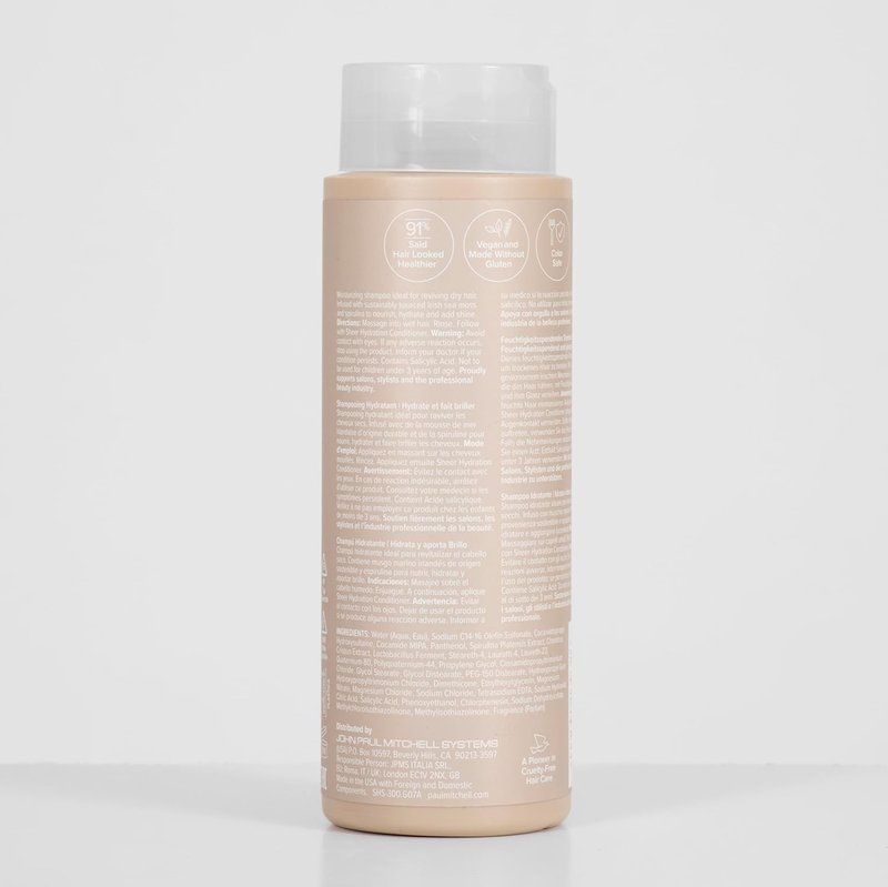 Paul Mitchell Sheer Hydration Shampoo - Moisturizing Formula for Dry Hair | Adds Shine