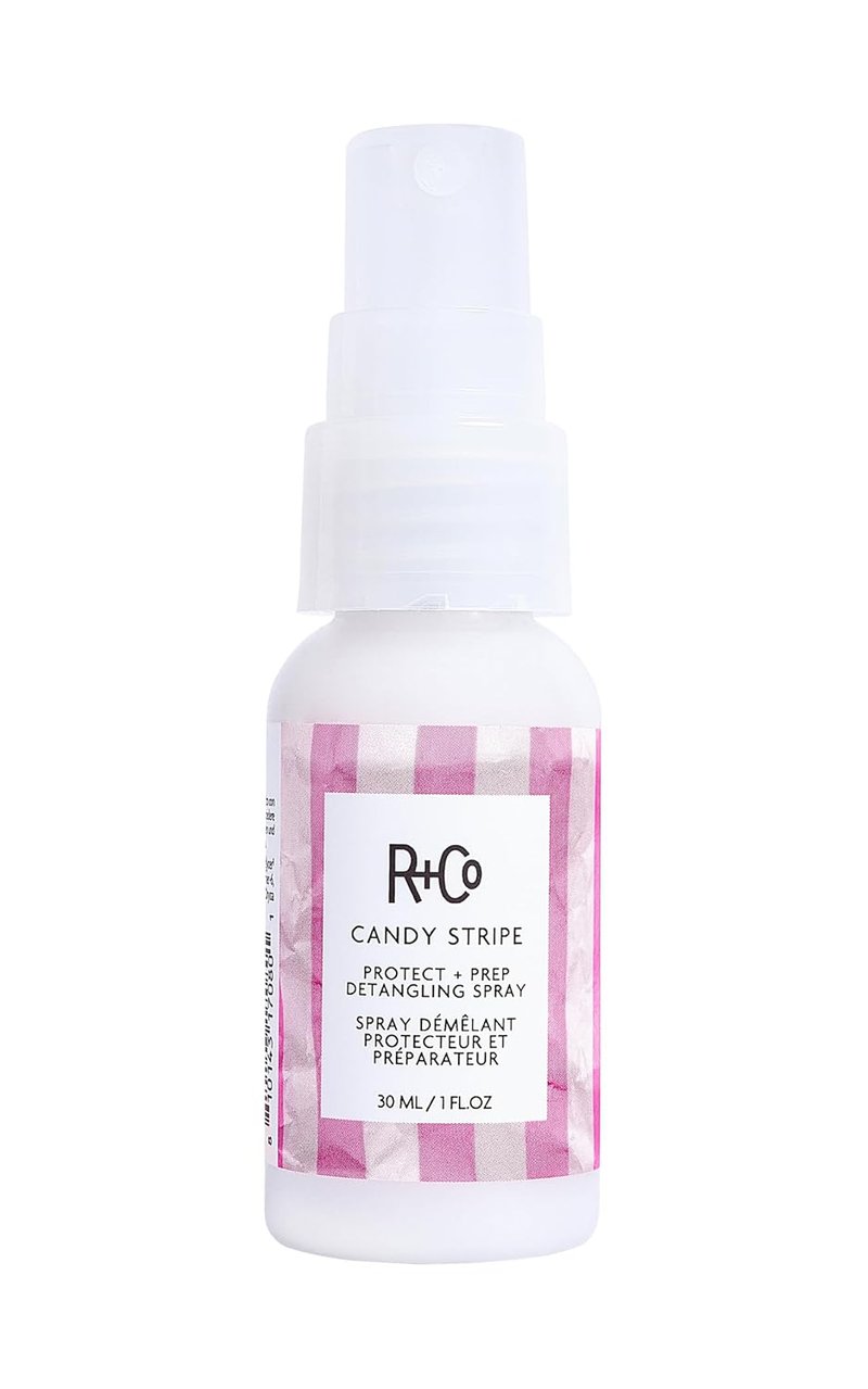 R+Co Candy Stripe Detangling Spray - Nourishing Hair Treatment | Vegan & Cruelty-Free | 8.5 Fl Oz