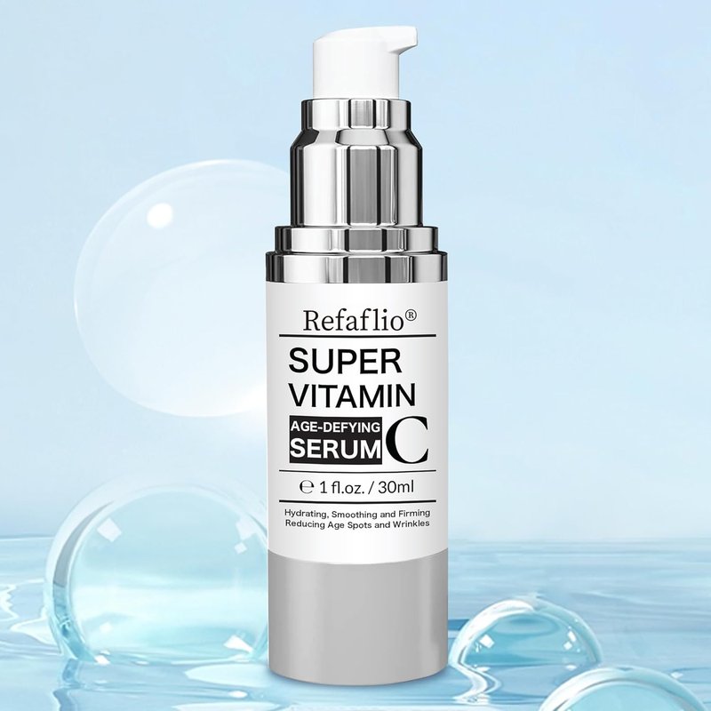 Vitamin C Serum for Women Over 70 - Anti-Aging Face Cream, Hydrates & Firms | 30ml, Orange