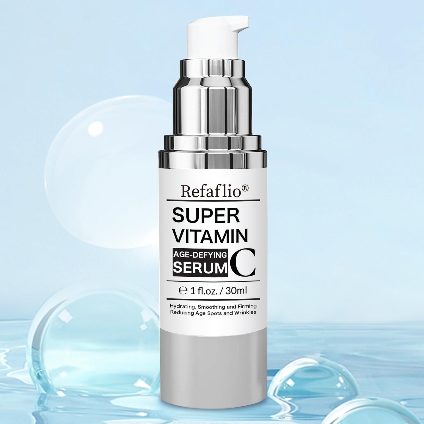 Super Vitamin C Serum for Women over 70, Wrinkle Cream for Face, Anti Aging Cream, Hydrates, Softens, Lifts and Firms Super Vitamin C Serum (60ml, Orange)