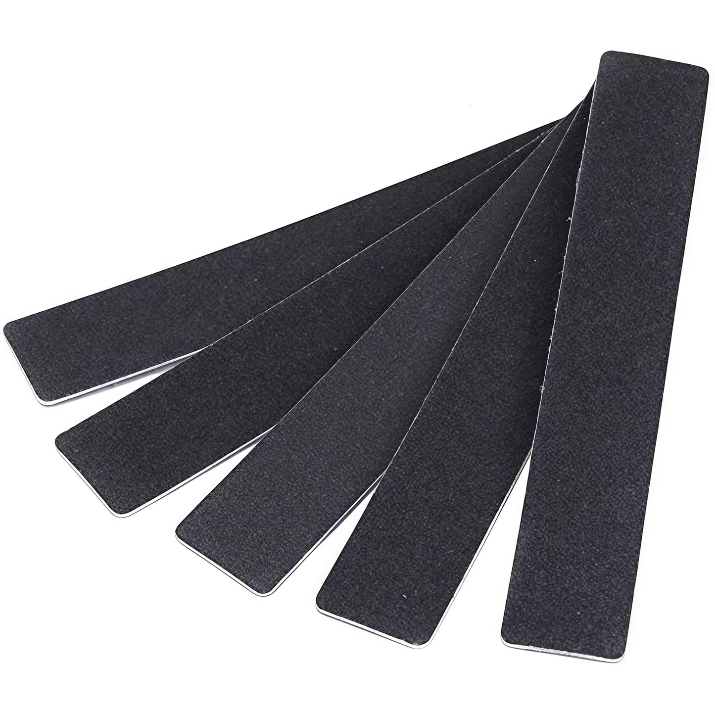 10Pcs Professional Washable Thick Nail Files Emery Board 60/60 Grit Black Nail Art Care Sanding Buffer Buffing Manicure Pedicure Tool