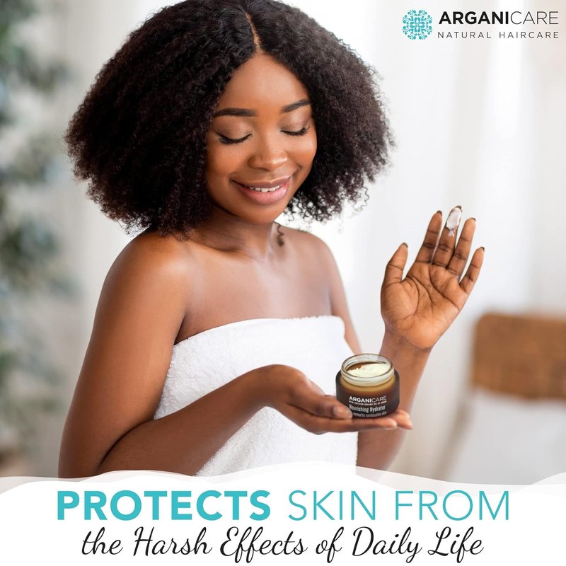 Arganicare Argan Oil Nourishing Hydrator - Deep Moisture for Dry Skin | 1.7 Fl Oz