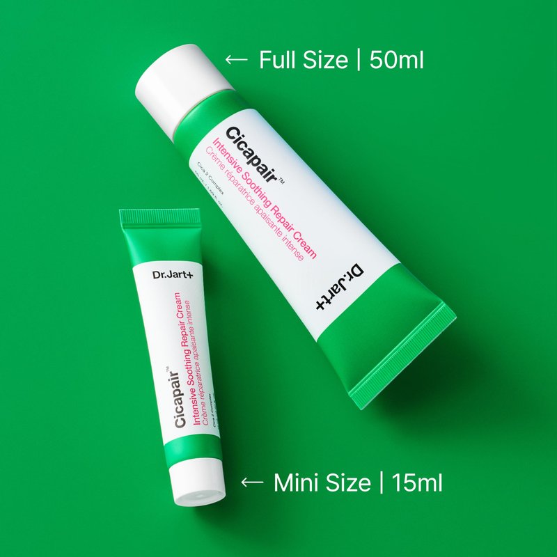 Dr.Jart+ Cicapair Sensitive Skin Korean Face Moisturizer for Redness and Barrier Repair with Centella Asiatica | Korean Skin Care, 1.69 Fl Oz