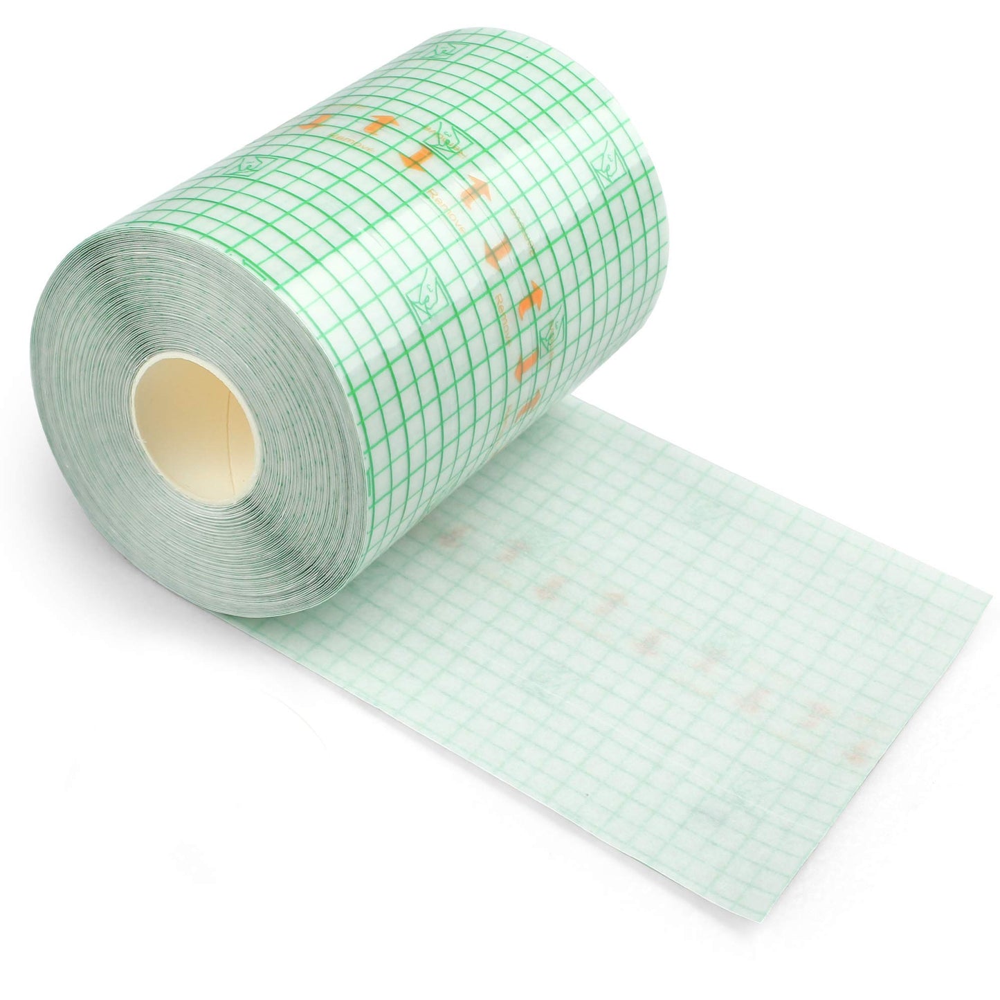 LotFancy Tattoo Aftercare Bandage, 4" x 12 Yards Roll, Transparent Film Dressing, Waterproof Protective Tattoo Wrap Tape for Second Skin Healing, New Tattoos and Scar Therapy