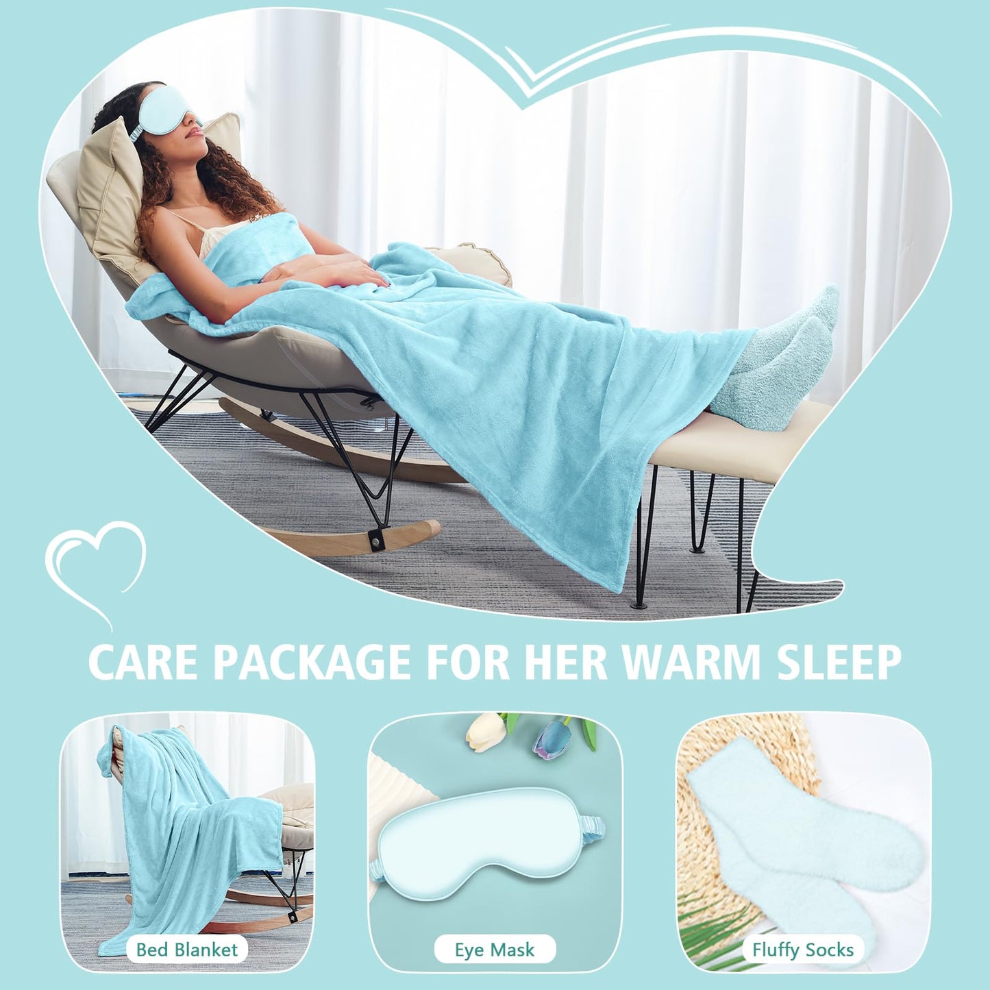 Self Care Gifts for Women, Get Well Soon Gifts Basket Care Package, Birthday Gifts Box for Women, Relaxing Bath Spa Gifts Set, Thinking of You Surgery Recovery Gift for Her Mom Girl Friend Sister Wife