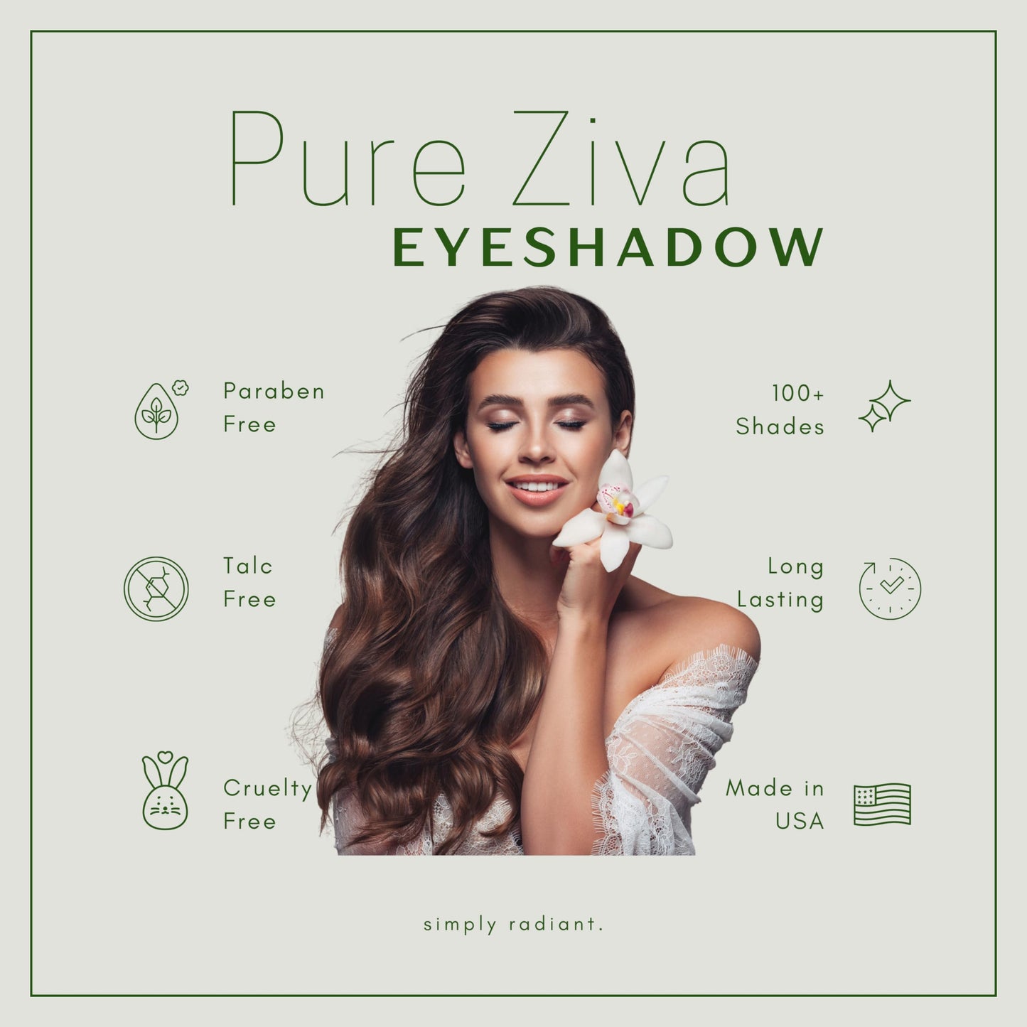 Pressed Powder Deep Pigment Brilliant Lust Luxury Bold Single Eyeshadow Talc & Paraben Free Vegan No Animal Testing & Cruelty Free, Individual, Make Up for Older Mature and Younger