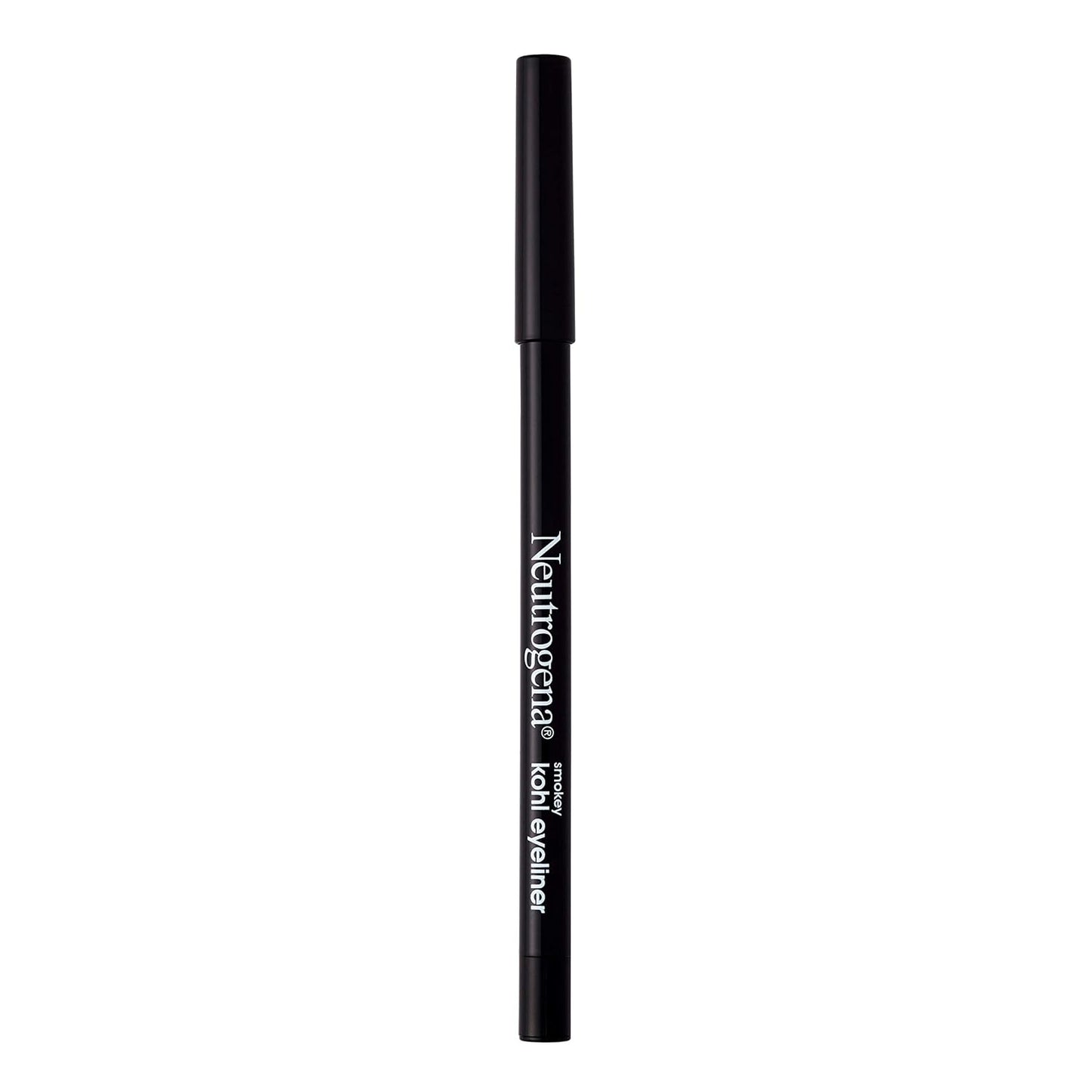 Neutrogena Smokey Kohl Eyeliner - Water-Resistant, Smooth-Gliding Makeup | Jet Black, 0.014 oz