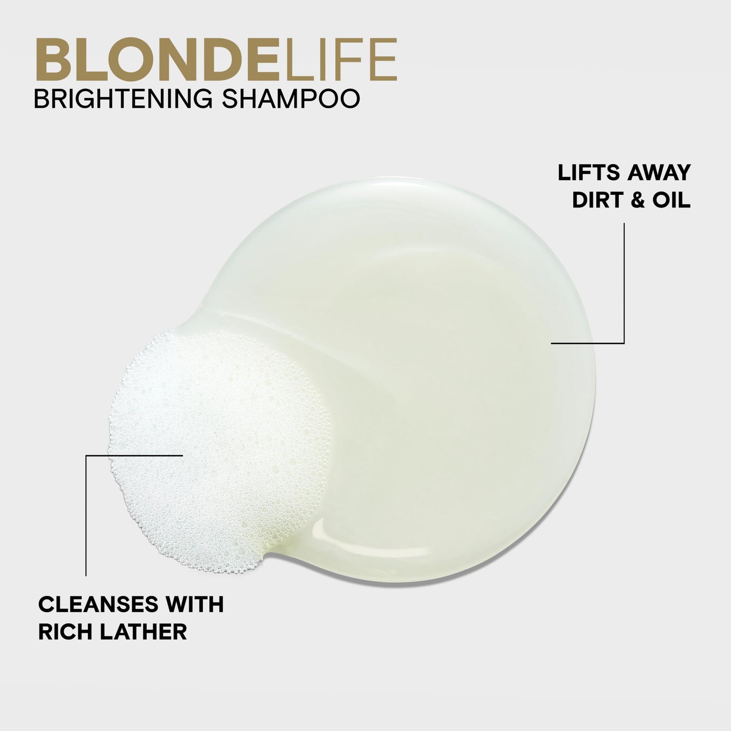 Joico Blonde Life Brightening Shampoo | For Blonde Hair | Add Softness & Smoothness | Sulfate Free | With Monoi & Tamanu Oil | 10.1 Fl Oz
