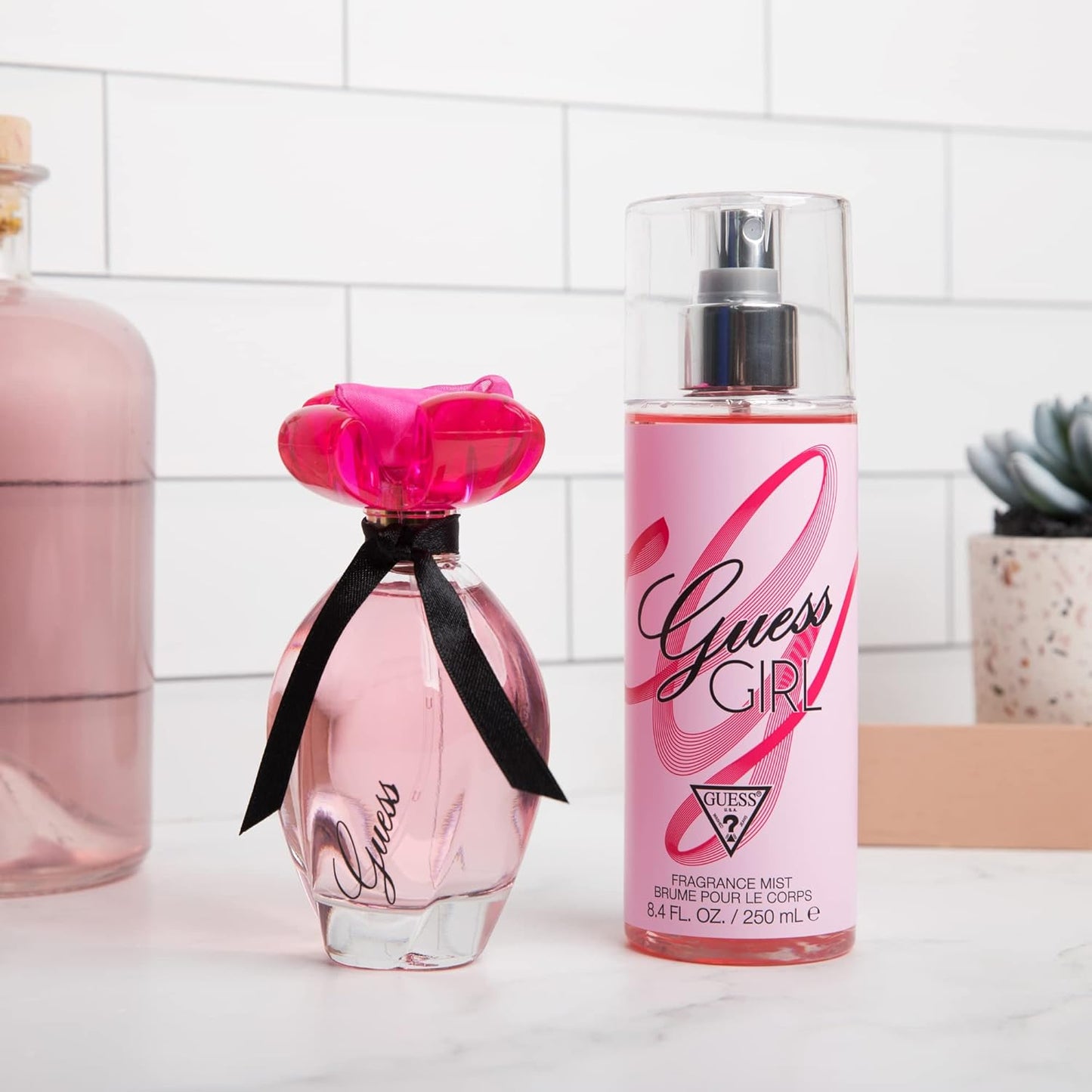Guess Girl Eau de Toilette Gift Set - 3.4 Fl. Oz. Perfume Spray, 0.5 Fl. Oz. Travel Spray & 6.7 Fl. Oz. Body Lotion