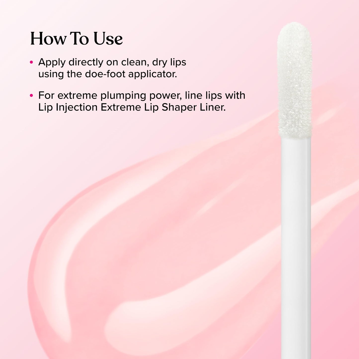 Too Faced Lip Injection Extreme Lip Plumper Gloss | Hydrating, Glossy, & Helps Volume Appear Fuller Over Time, 0.14, Original