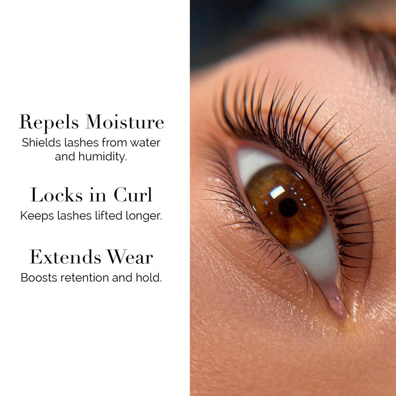 Dlux Professional Lash Sealant for Eyelash Extensions - Lash Sealer For Cluster Lashes DIY Lash Extension Coating Long Lasting 2 Weeks Lash Seal, Lash Tech Gifts for Women