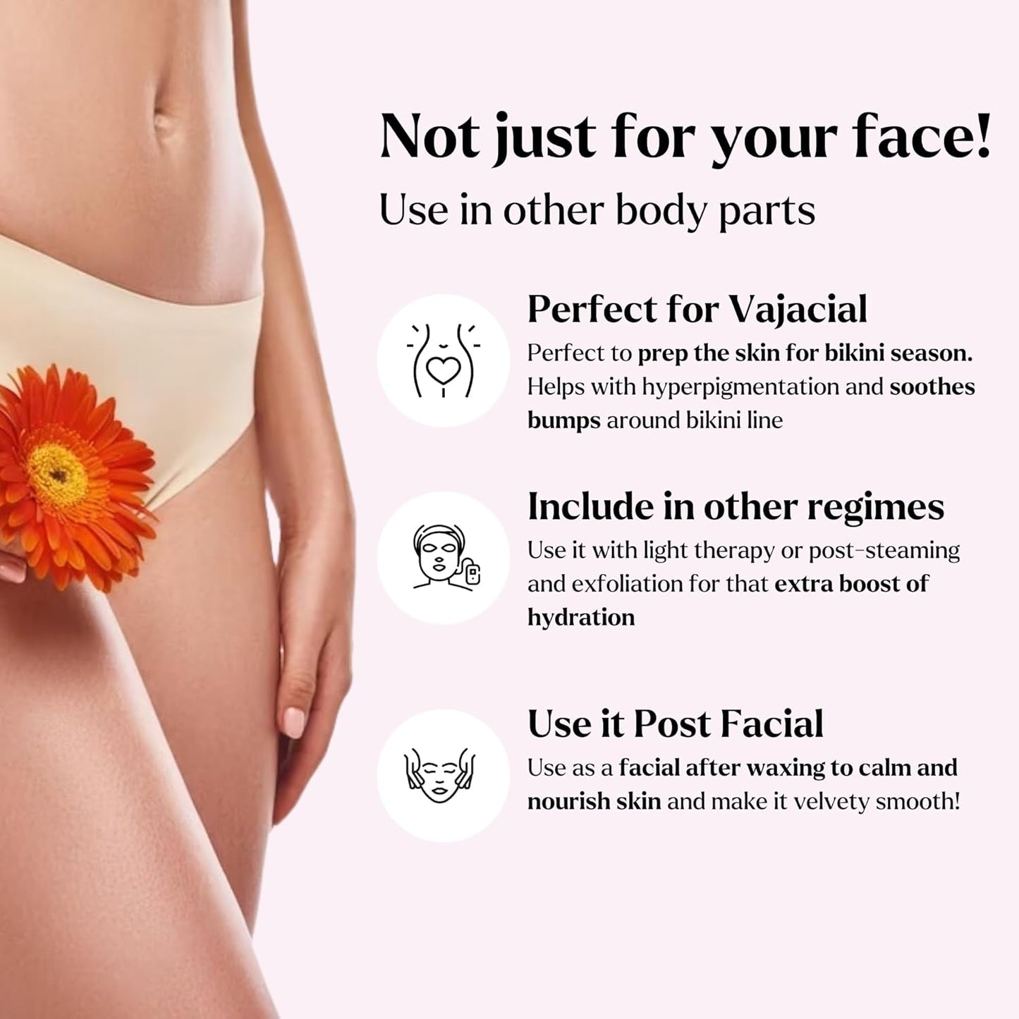 Jelly Face Mask - 24K Gold & Bulgarian Rose Hydrating Hydrojelly Masks | Pack of 2, 46 Oz Jar