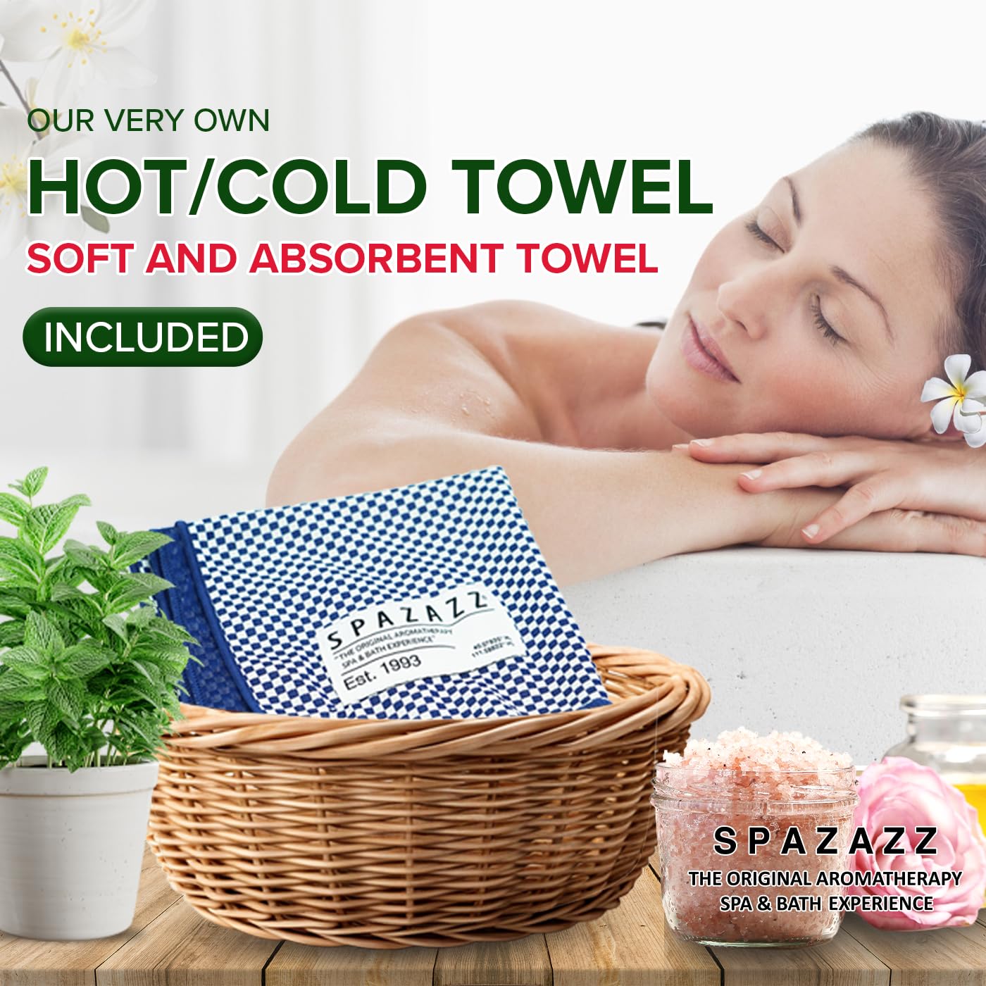 Aromatherapy Bath Salt Crystals - Spa & Hot Tub Sampler Set | 4 Oz | Lavender, Lime Coconut, Green Tea & More