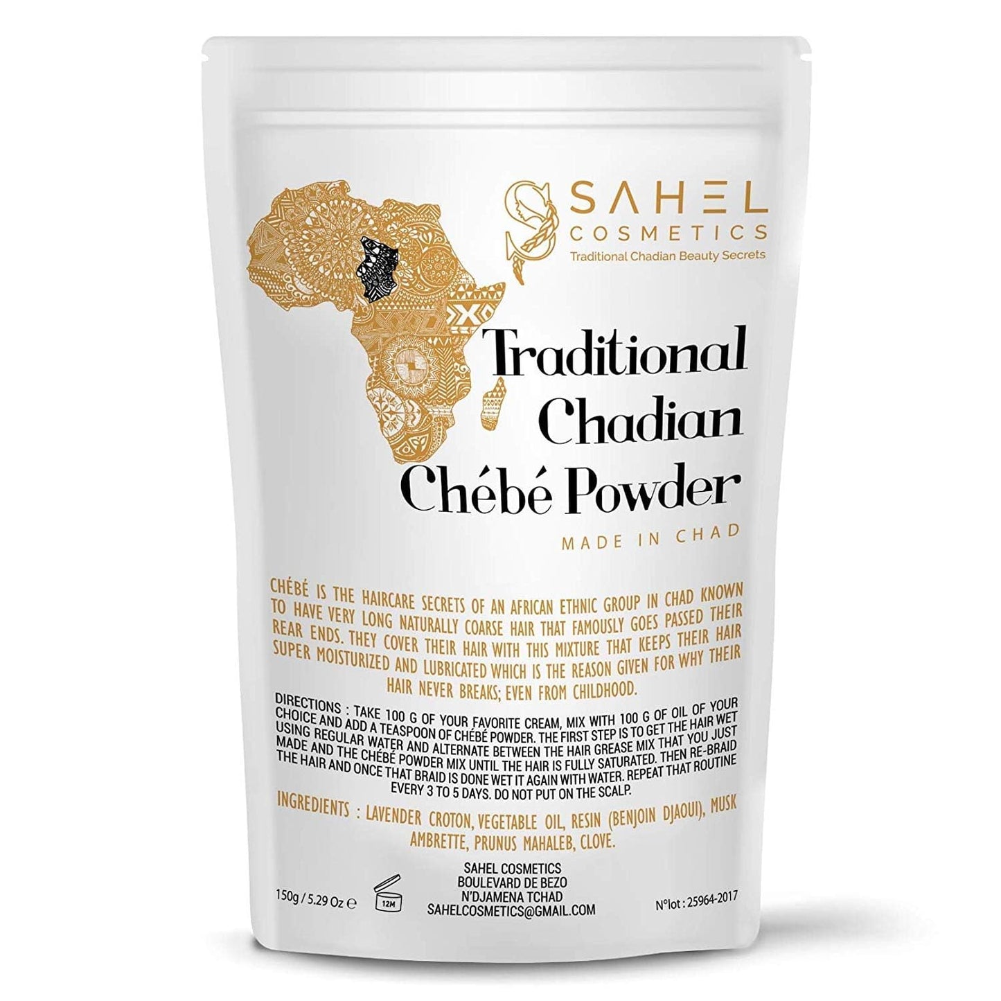 Chebe Powder - All-Natural Traditional Chadian Hair Treatment | 150g