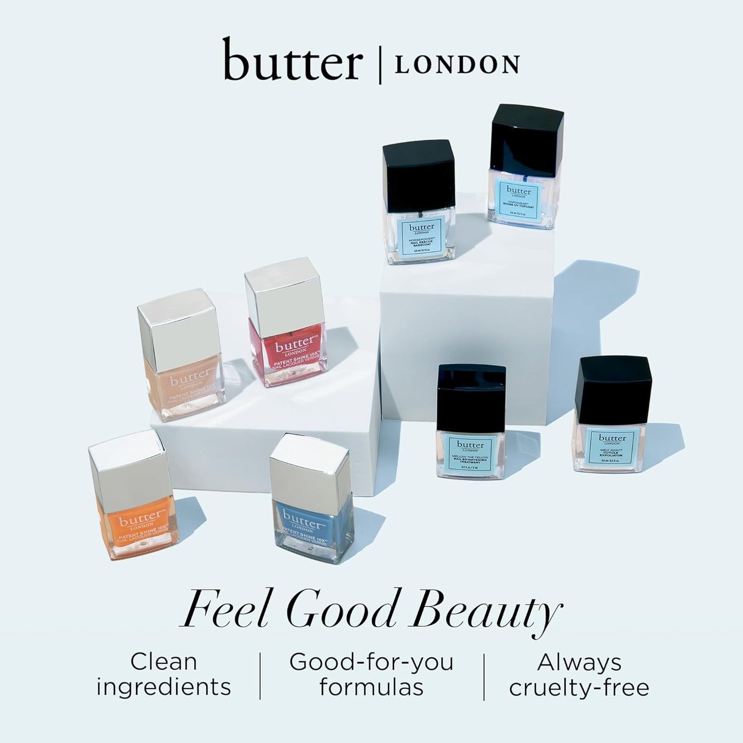 butter LONDON Nail Lacquer - Patent Shine 10X Gel-Like Finish, Chip-Resistant, Vegan | 0.4 Fl Oz