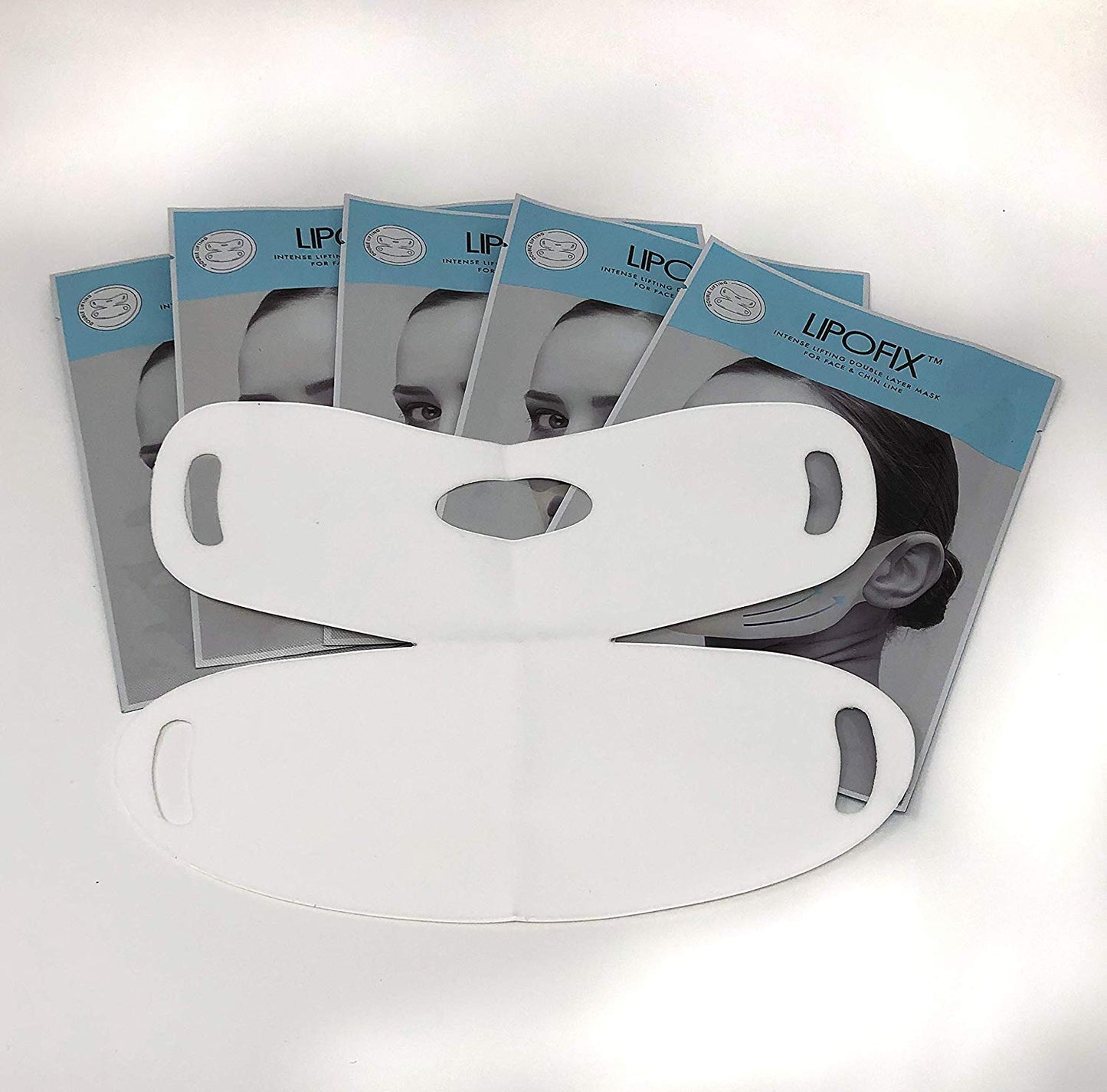 V-Line Sculpting Mask - Advanced Chin & Jawline Shaping Solution for Tightening & Lifting | 5 Pack