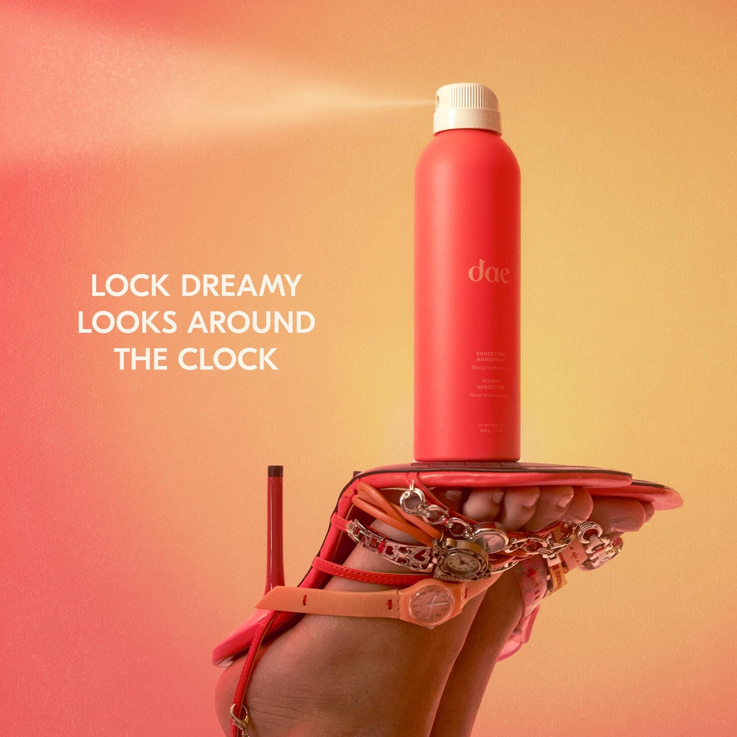 DAE Sunsetter Strong Hold Flexible Hairspray Citrus Scent (7 Oz.)