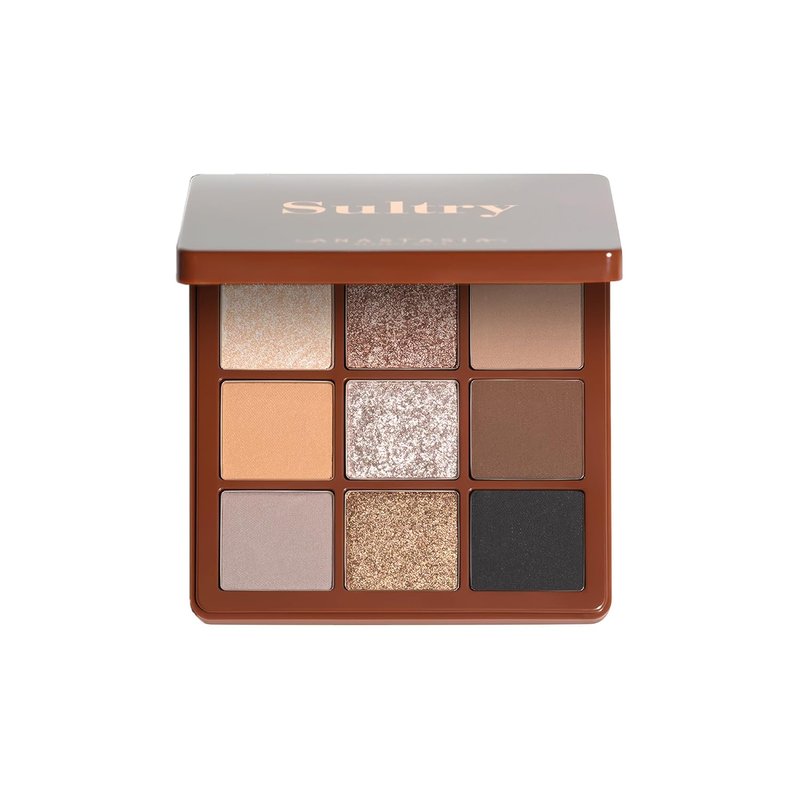 Anastasia Beverly Hills Mini Eyeshadow Palette - High-Pigment Travel-Size with Luminous Metallics & Warm Neutrals